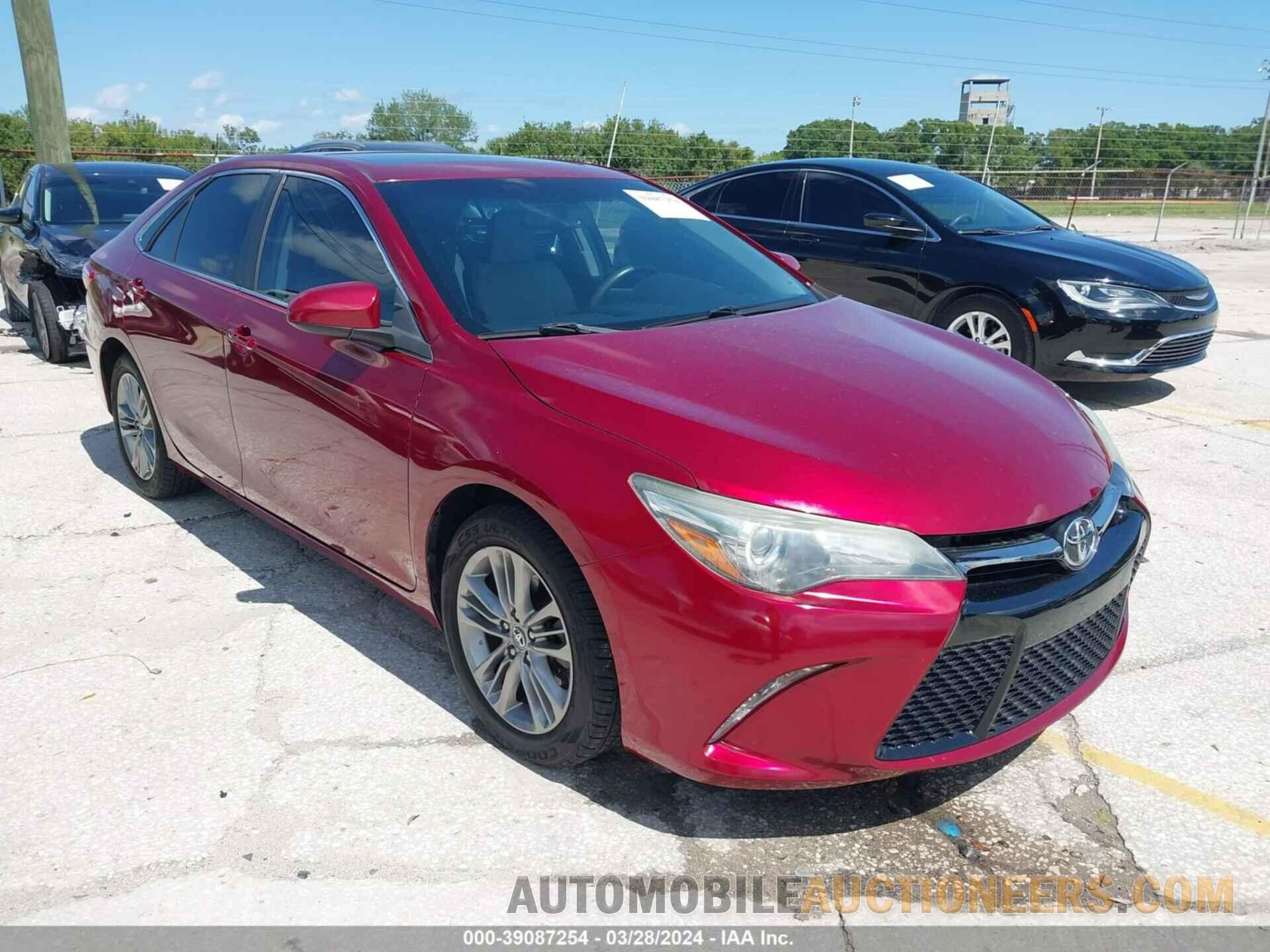 4T1BF1FK8HU807775 TOYOTA CAMRY 2017