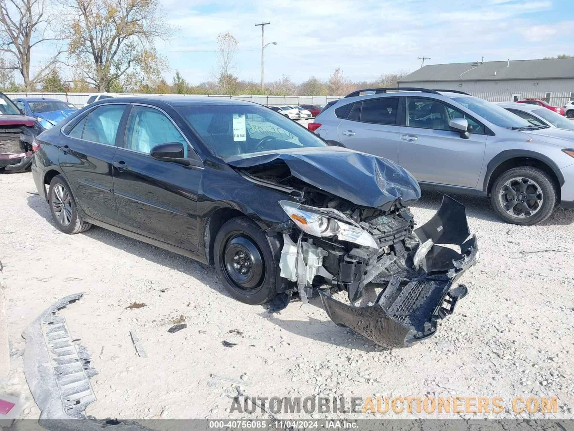 4T1BF1FK8HU807937 TOYOTA CAMRY 2017