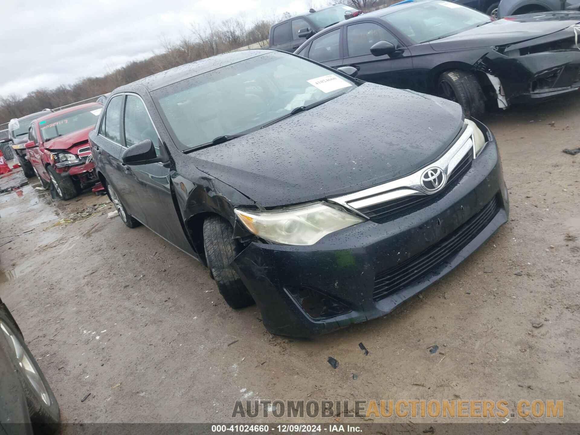 4T1BF1FK9CU041564 TOYOTA CAMRY 2012