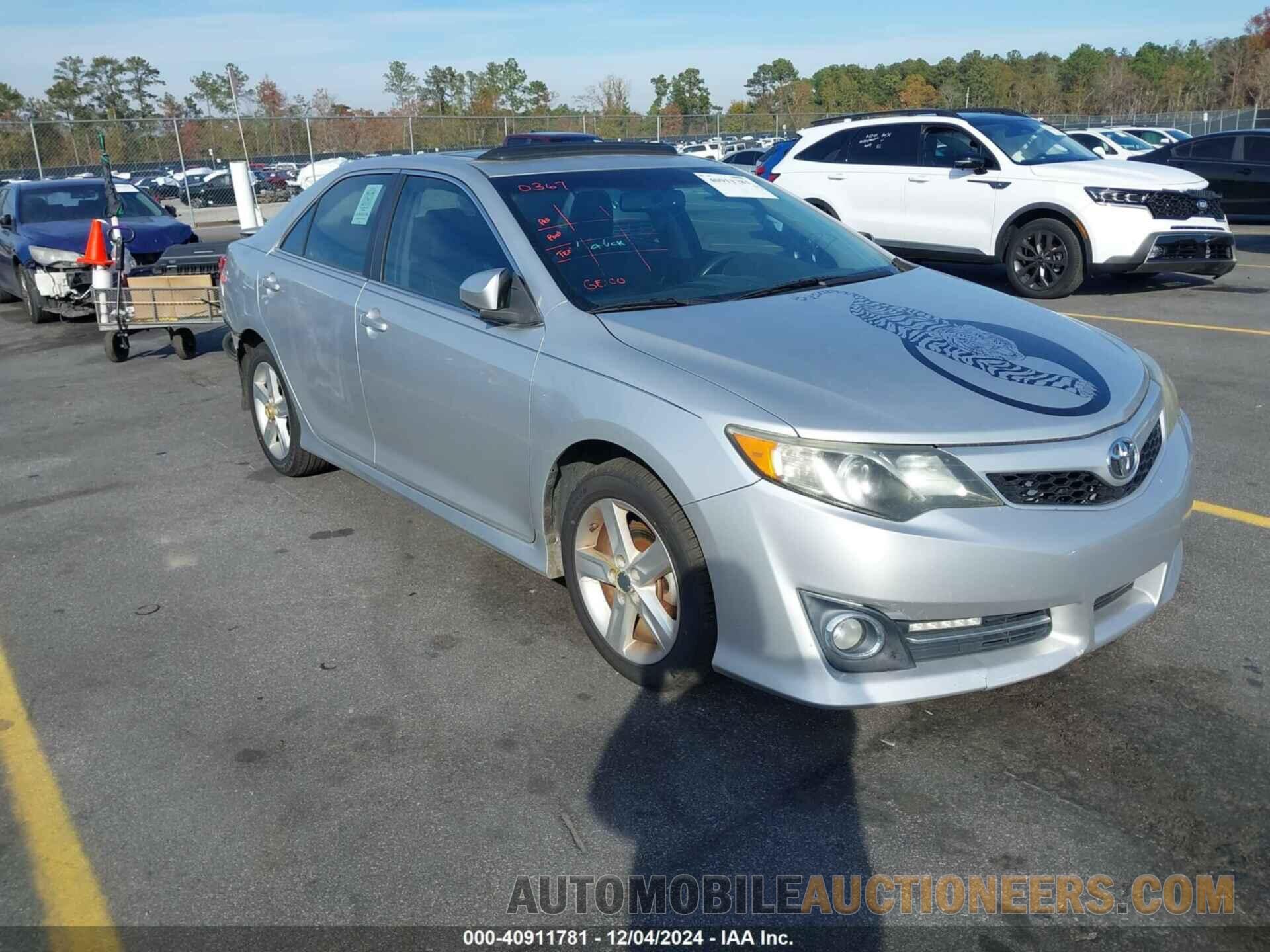 4T1BF1FK9CU091722 TOYOTA CAMRY 2012