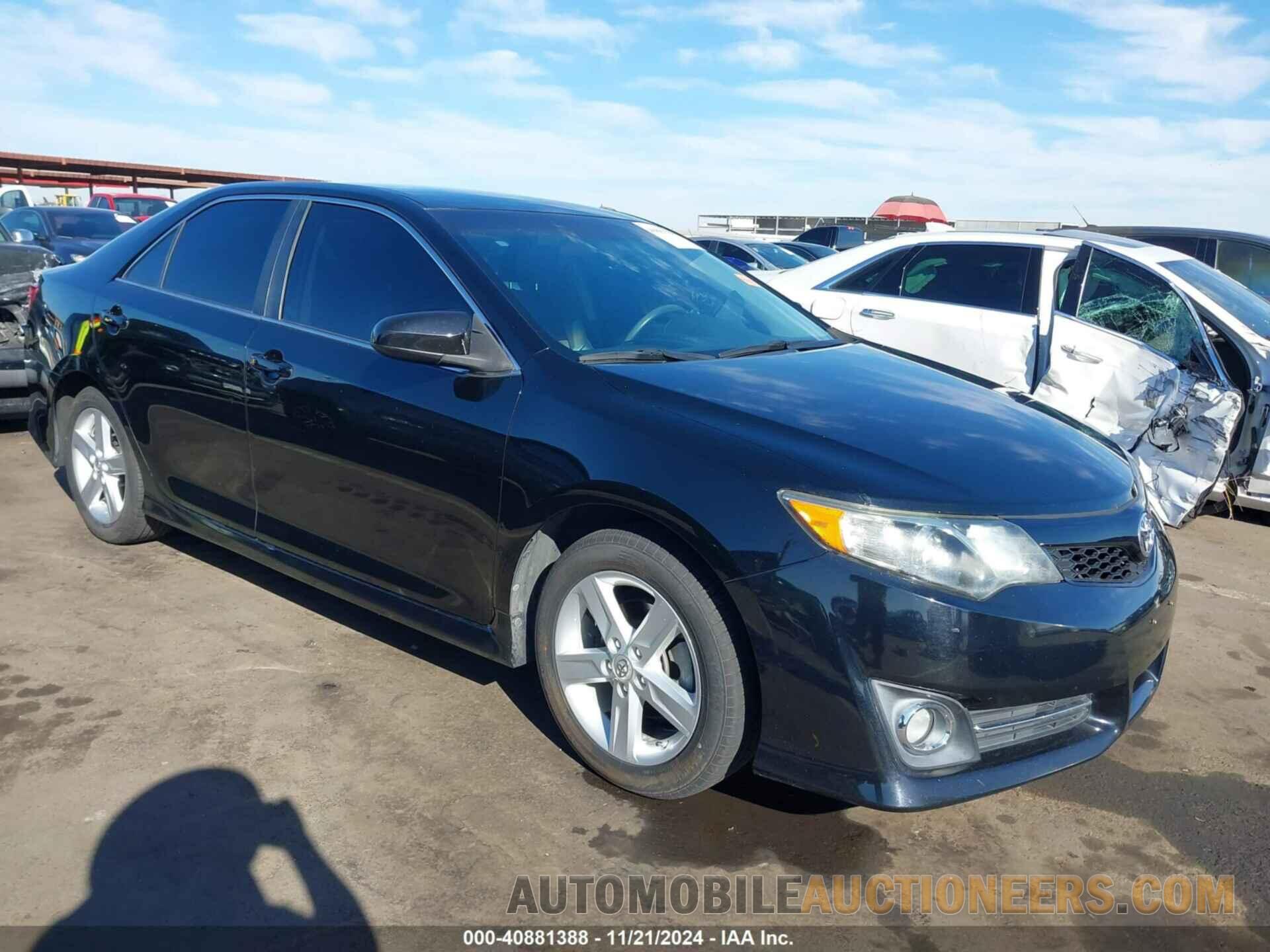 4T1BF1FK9CU117168 TOYOTA CAMRY 2012