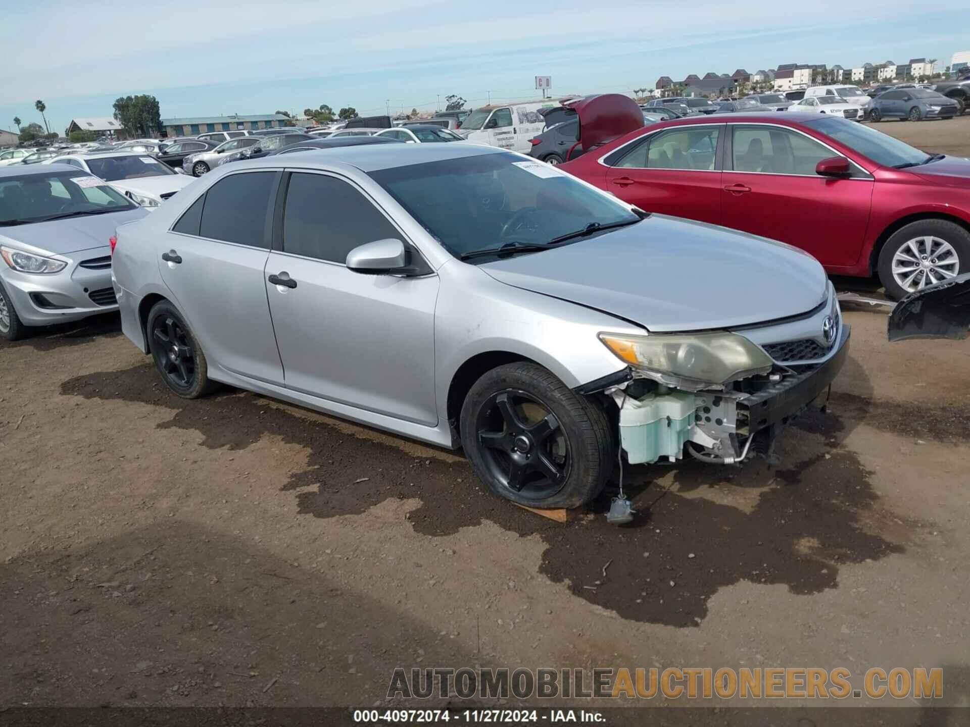 4T1BF1FK9CU162160 TOYOTA CAMRY 2012