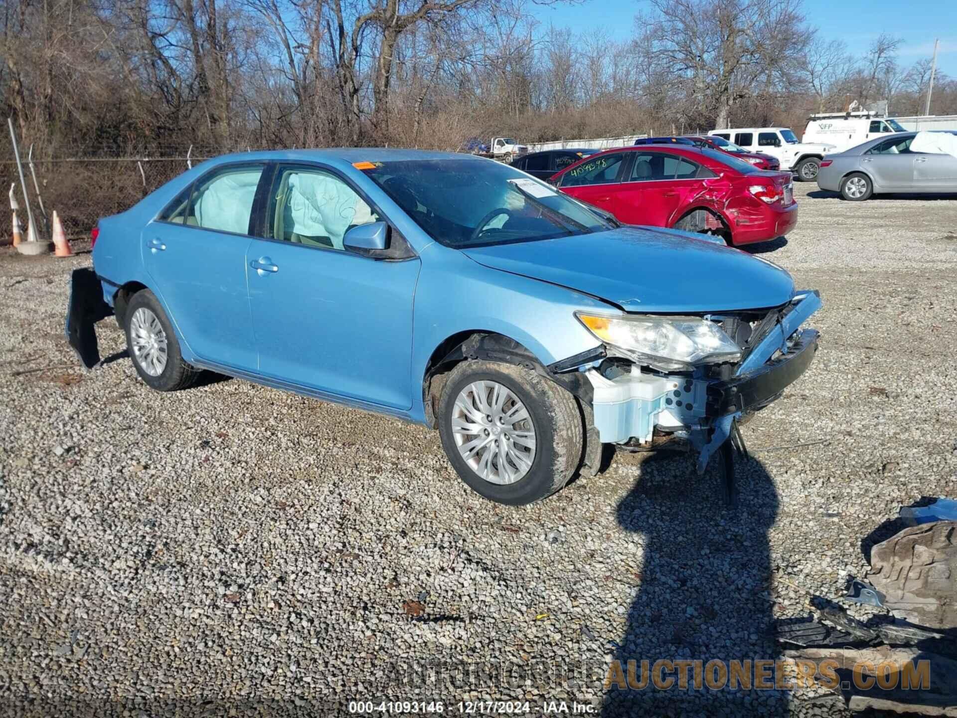 4T1BF1FK9CU521412 TOYOTA CAMRY 2012