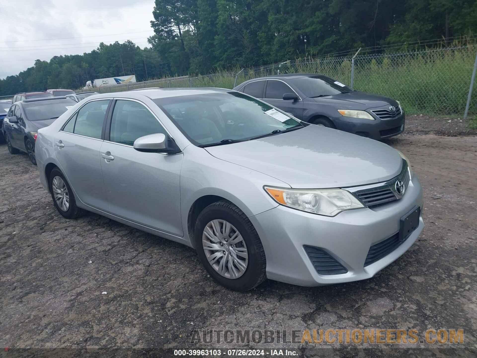 4T1BF1FK9CU532409 TOYOTA CAMRY 2012