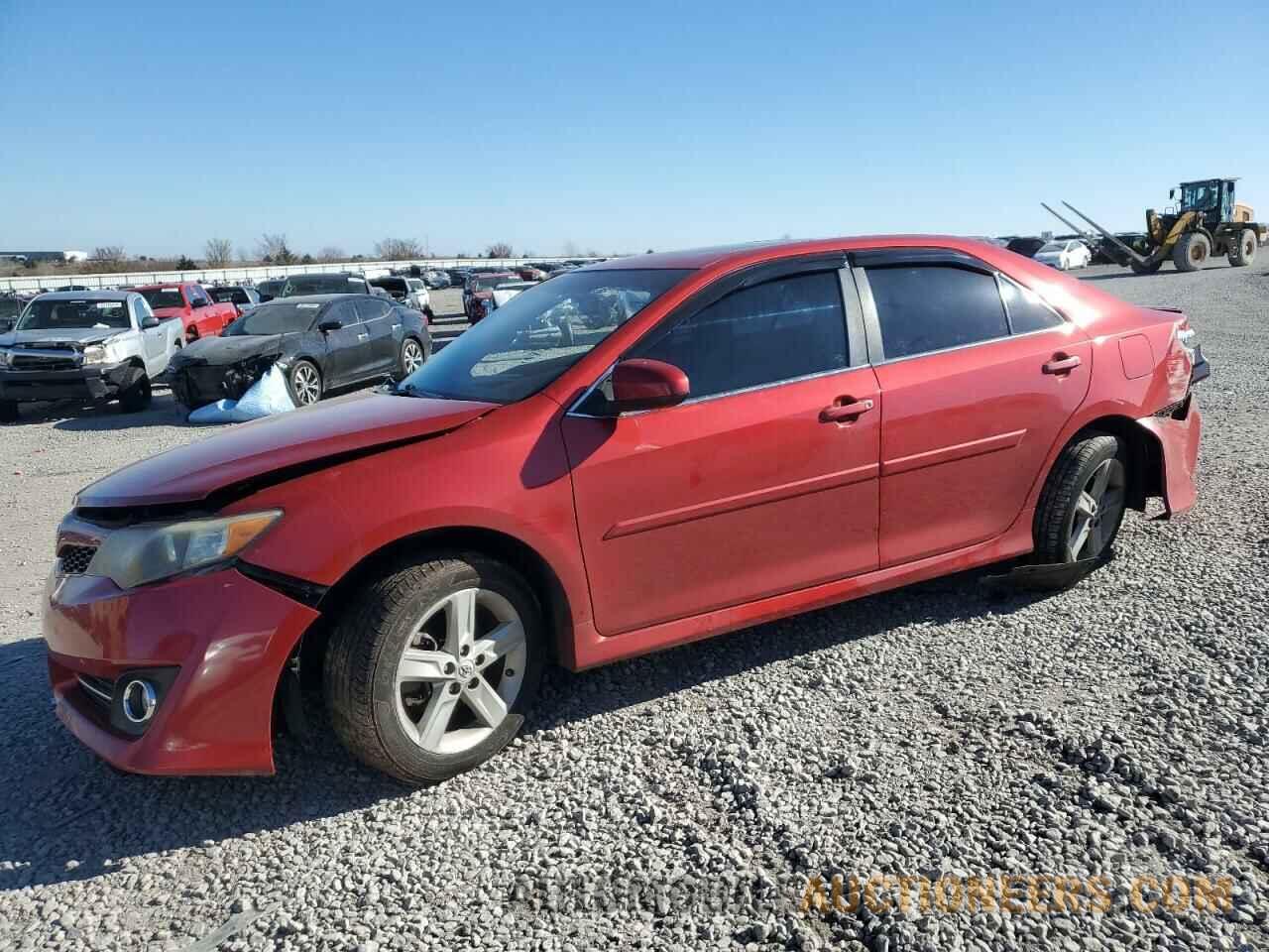 4T1BF1FK9CU572831 TOYOTA CAMRY 2012