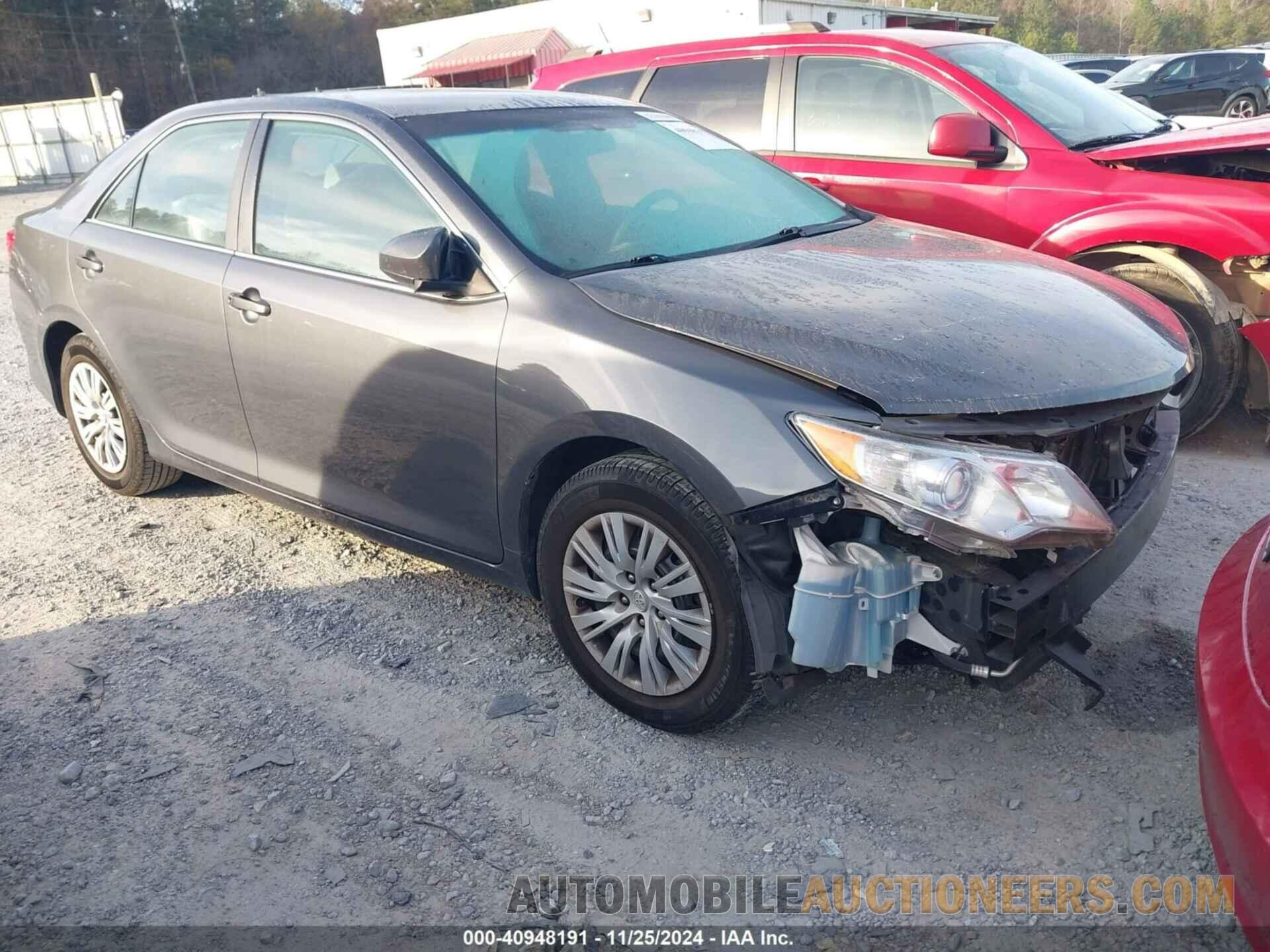 4T1BF1FK9CU589550 TOYOTA CAMRY 2012