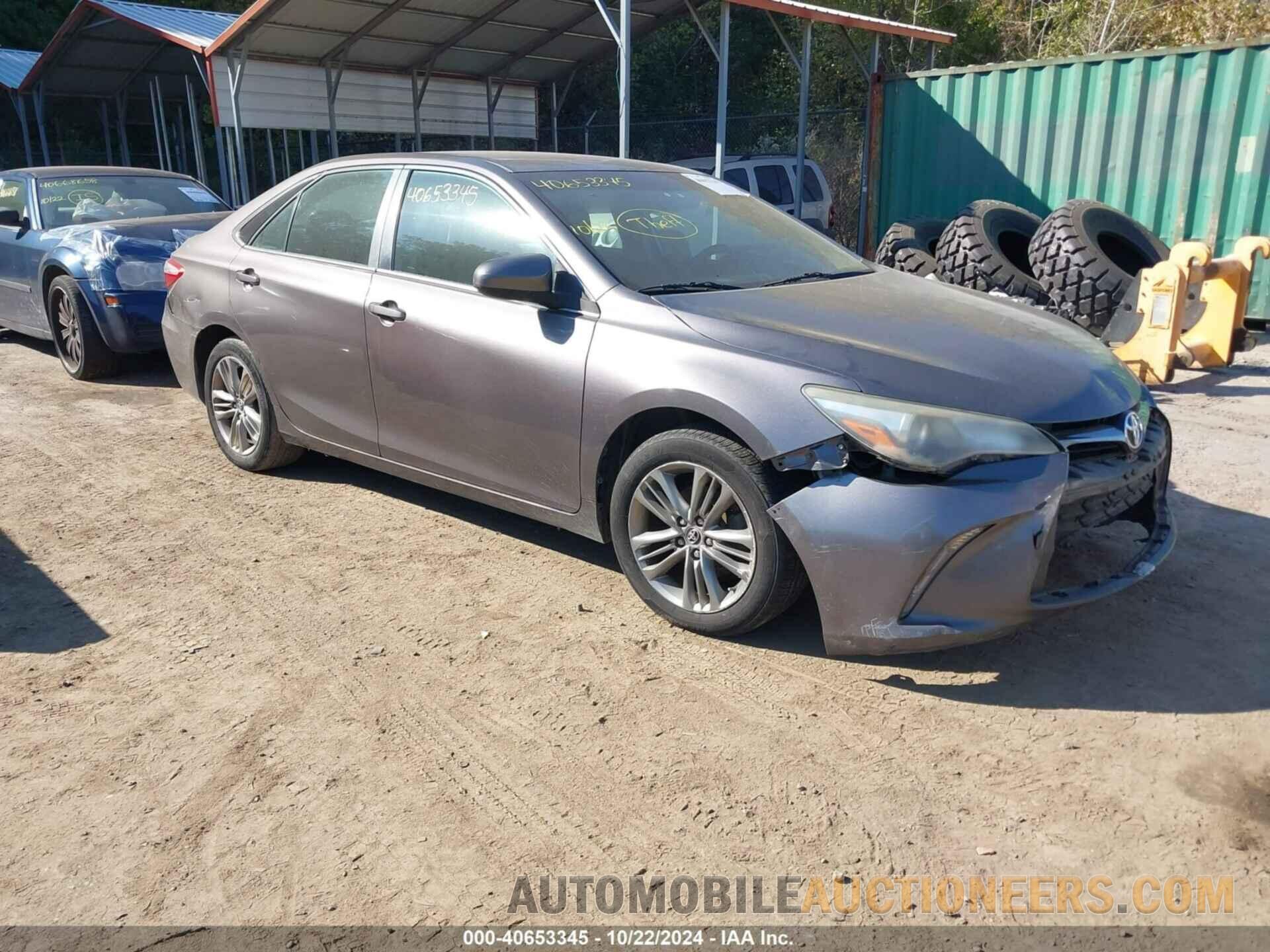 4T1BF1FK9FU115814 TOYOTA CAMRY 2015