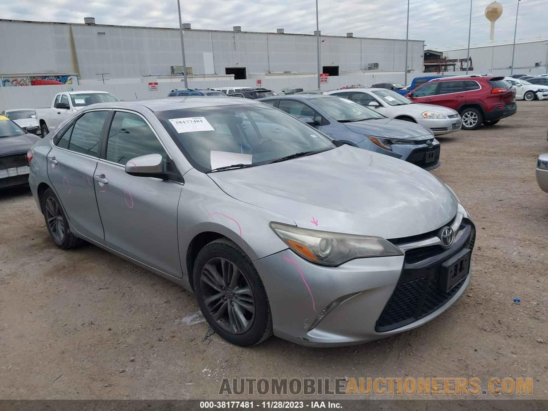 4T1BF1FK9FU498539 TOYOTA CAMRY 2015