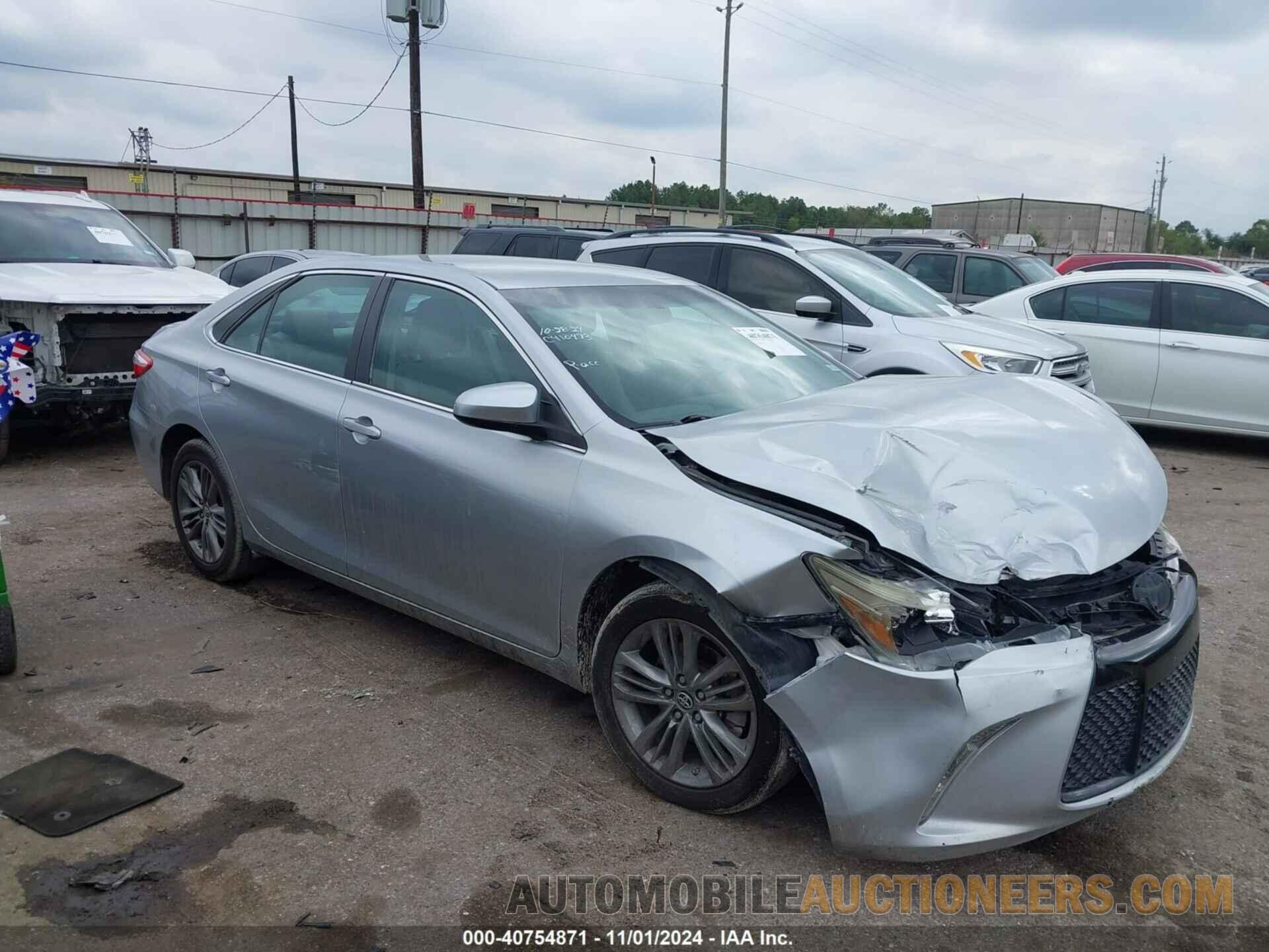 4T1BF1FK9FU886323 TOYOTA CAMRY 2015