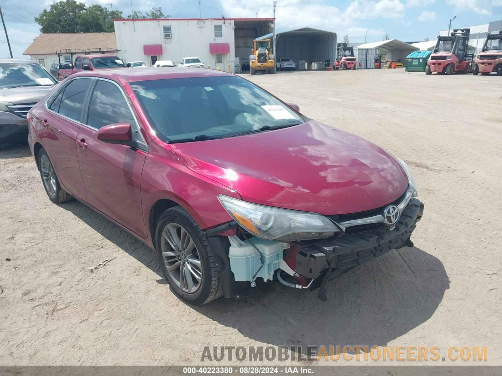 4T1BF1FK9FU888122 TOYOTA CAMRY 2015