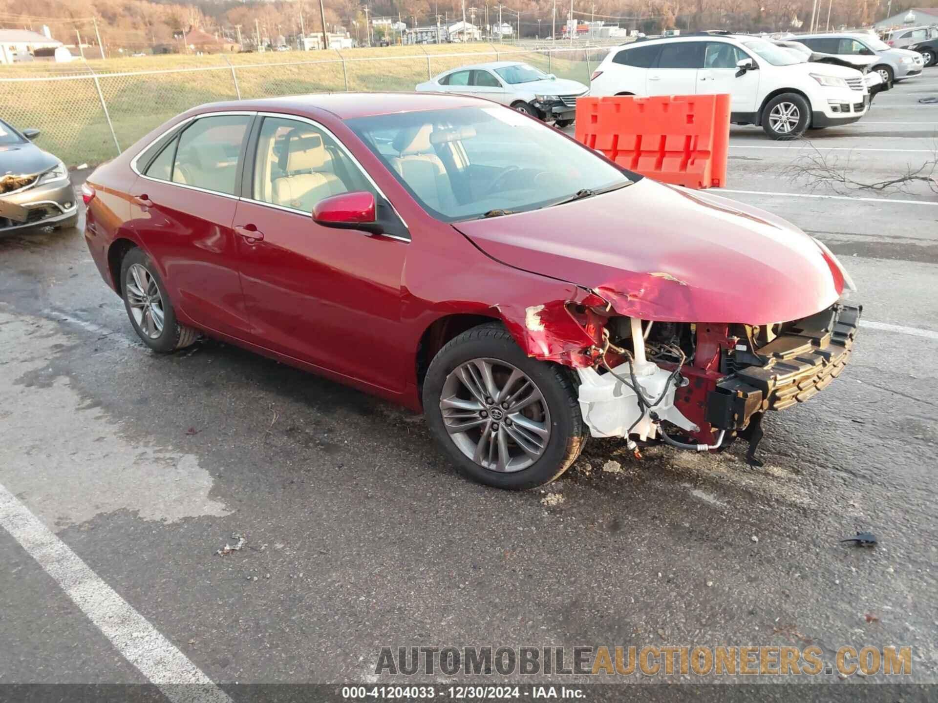 4T1BF1FK9FU891599 TOYOTA CAMRY 2015