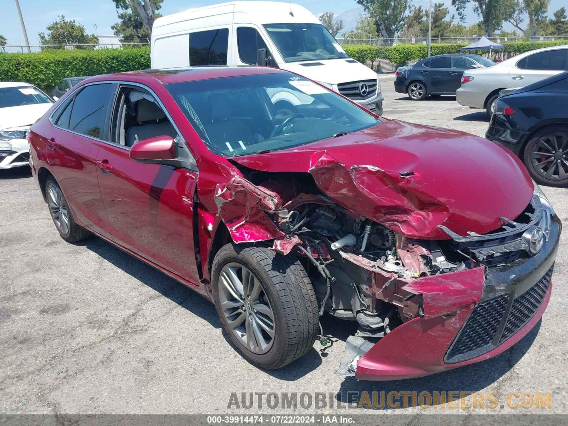 4T1BF1FK9FU900933 TOYOTA CAMRY 2015