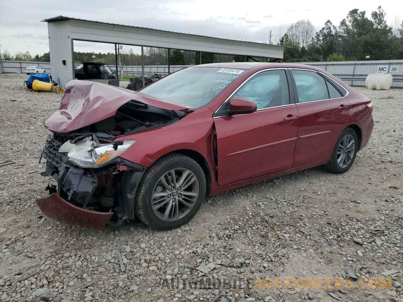 4T1BF1FK9FU906005 TOYOTA CAMRY 2015