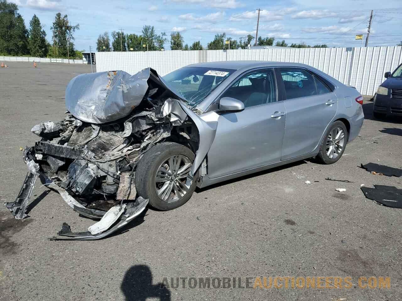 4T1BF1FK9GU228650 TOYOTA CAMRY 2016