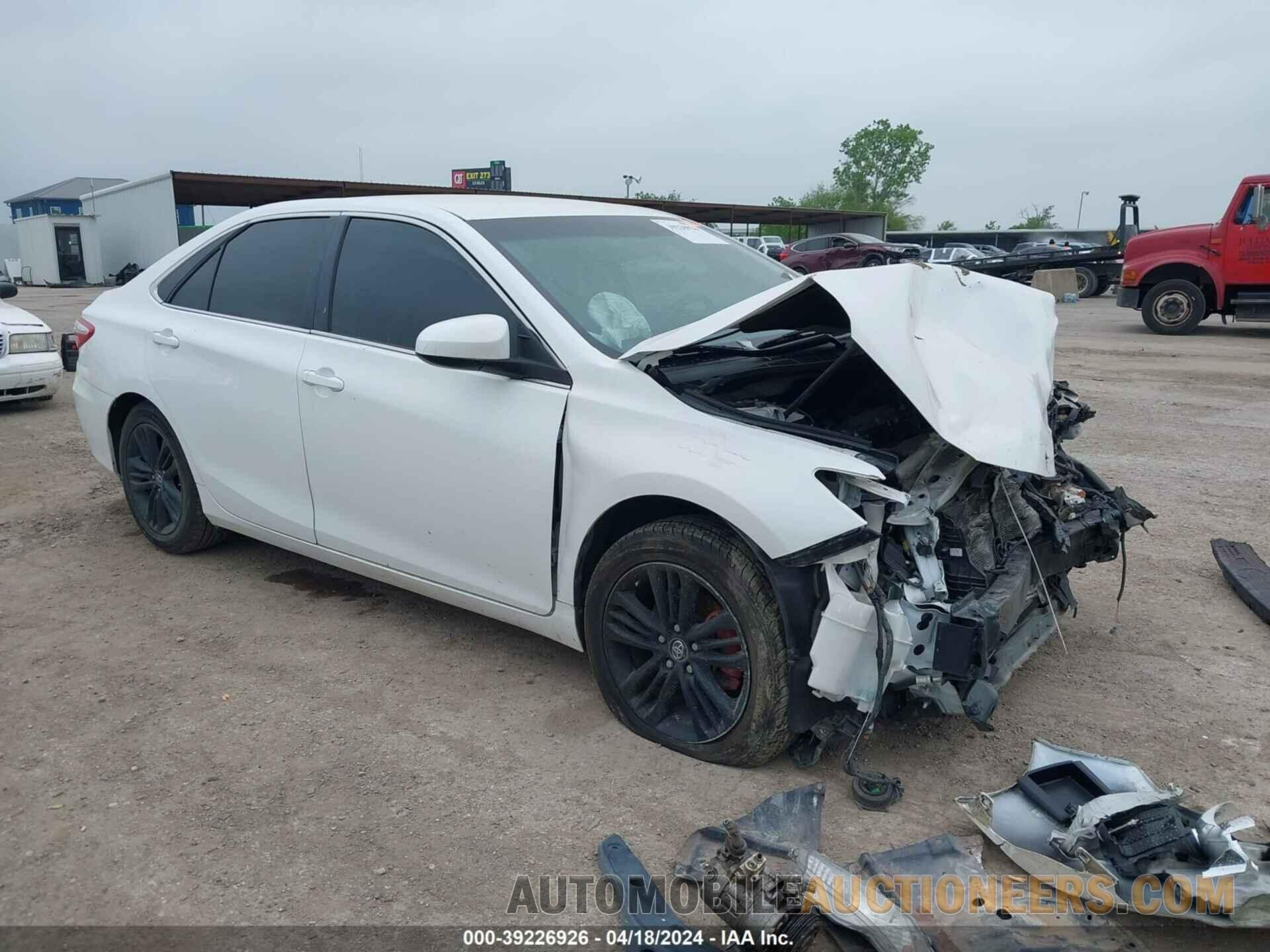 4T1BF1FK9GU234383 TOYOTA CAMRY 2016