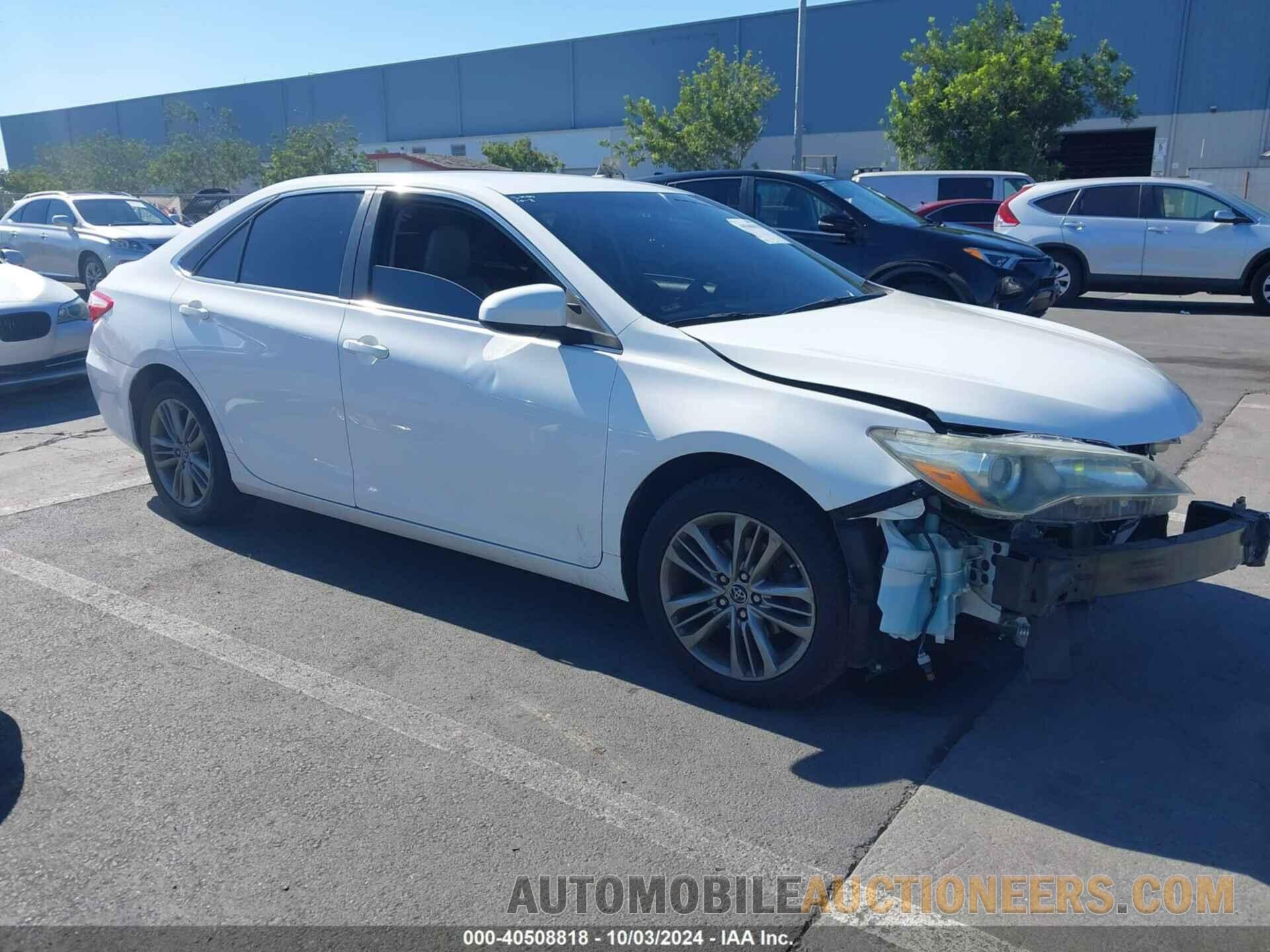 4T1BF1FK9GU508102 TOYOTA CAMRY 2016