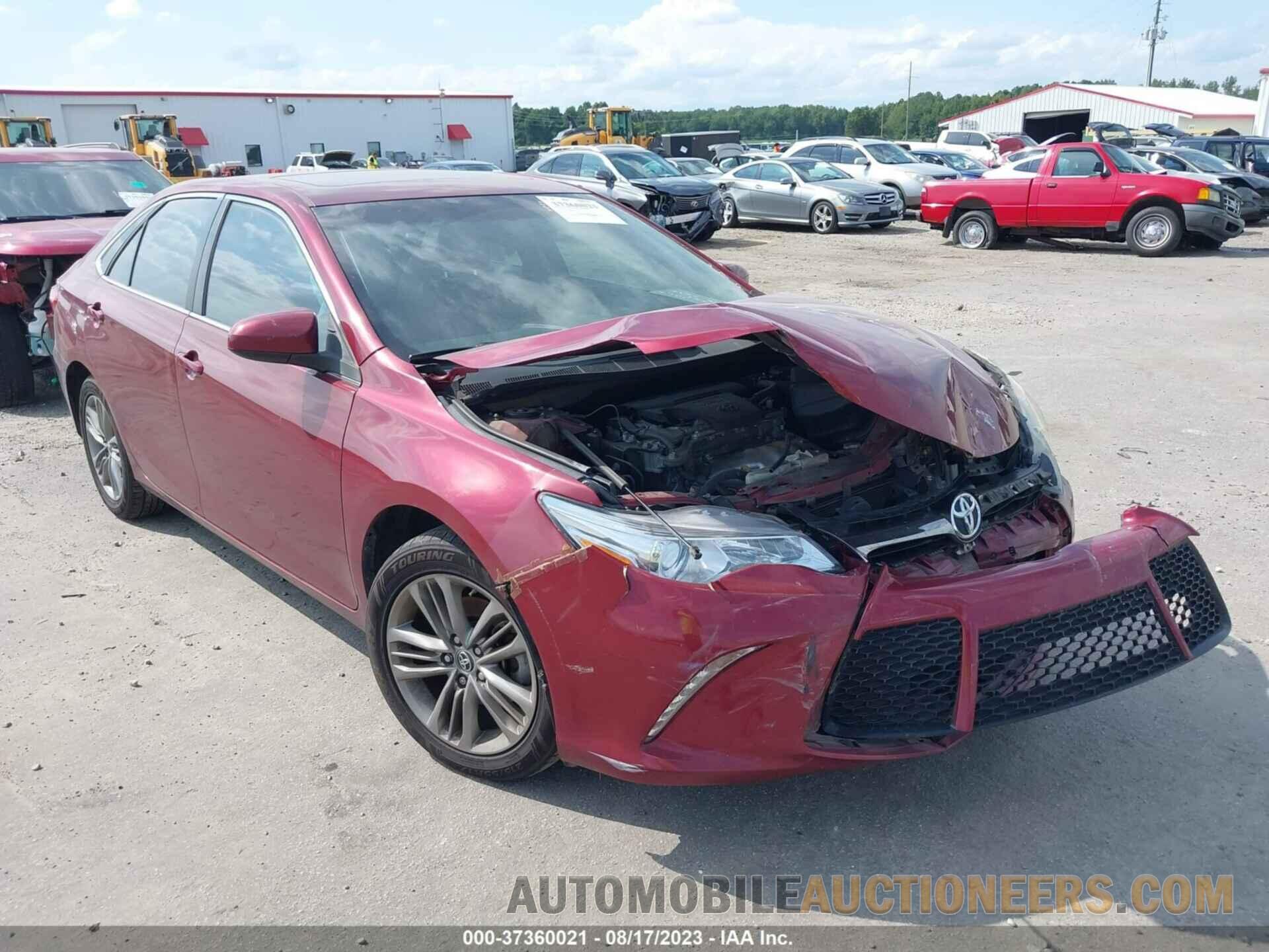 4T1BF1FK9GU529404 TOYOTA CAMRY 2016