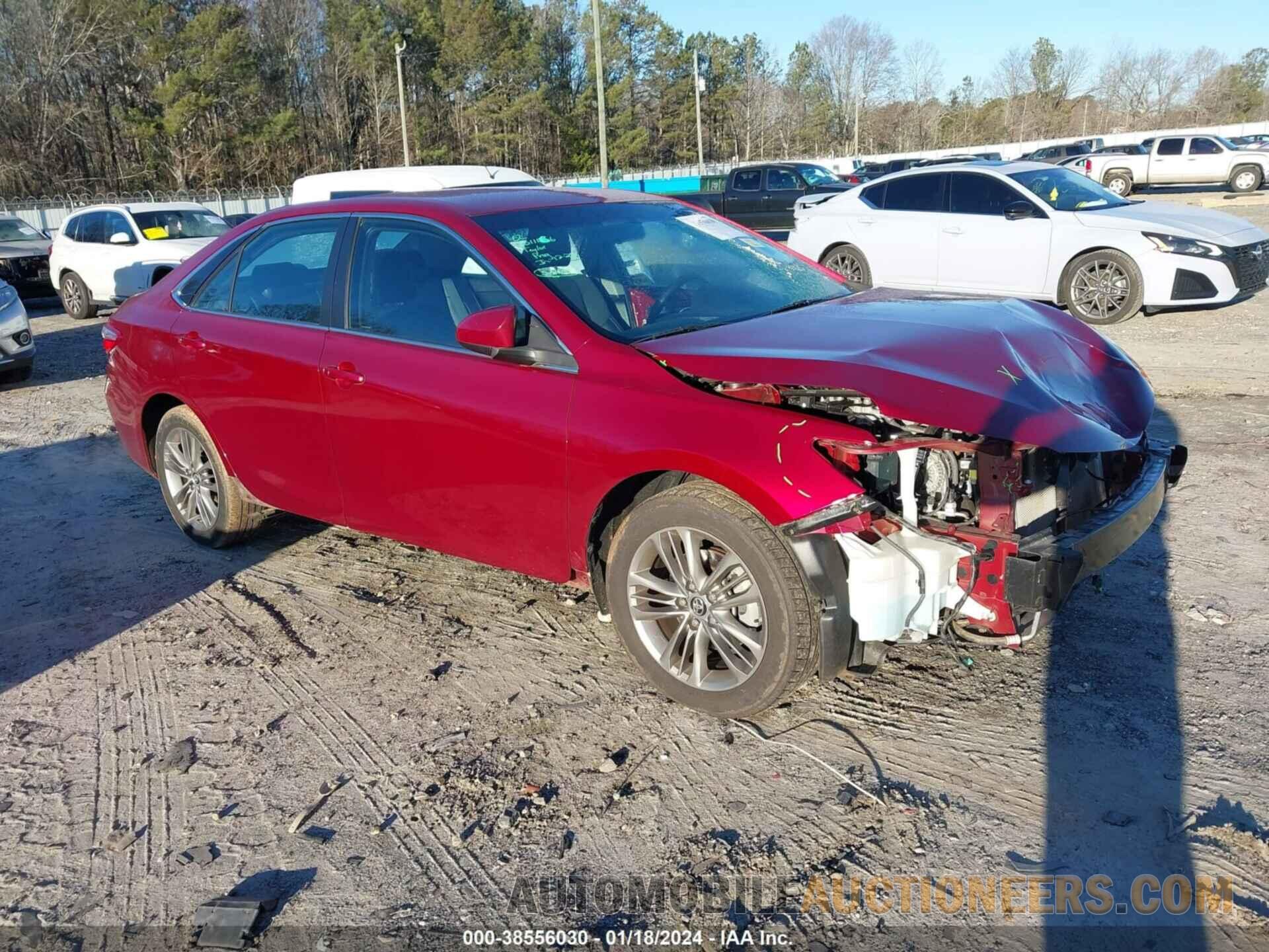 4T1BF1FK9GU537762 TOYOTA CAMRY 2016