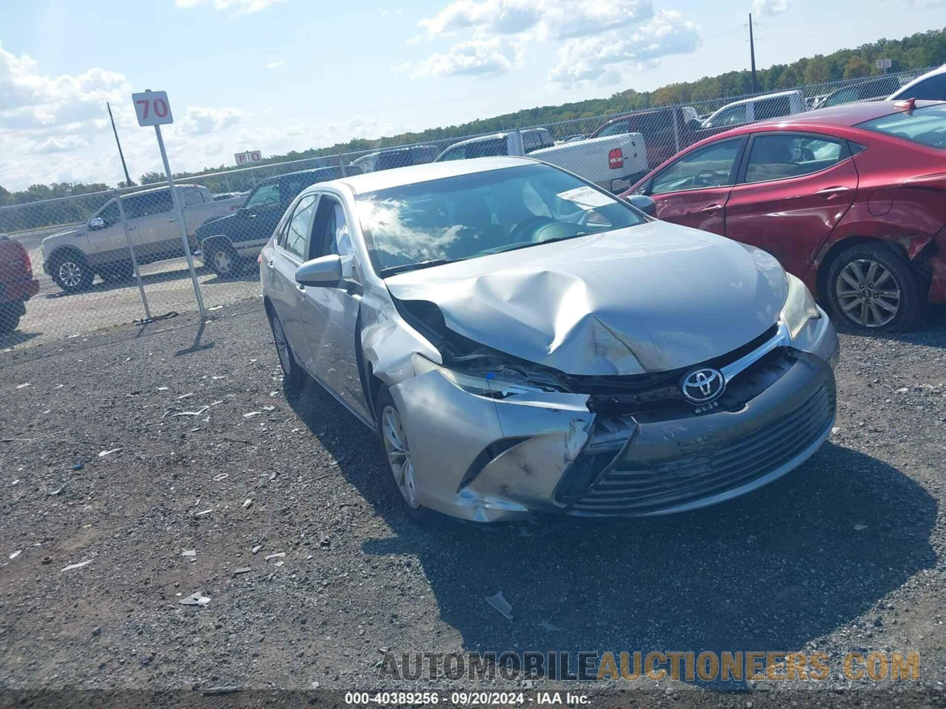 4T1BF1FK9GU539849 TOYOTA CAMRY 2016