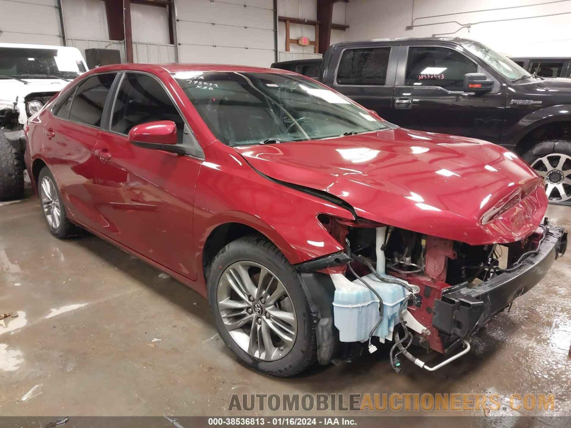 4T1BF1FK9GU568736 TOYOTA CAMRY 2016