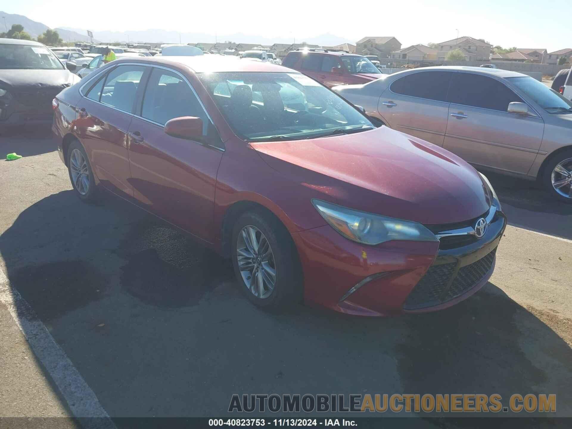 4T1BF1FK9GU601105 TOYOTA CAMRY 2016