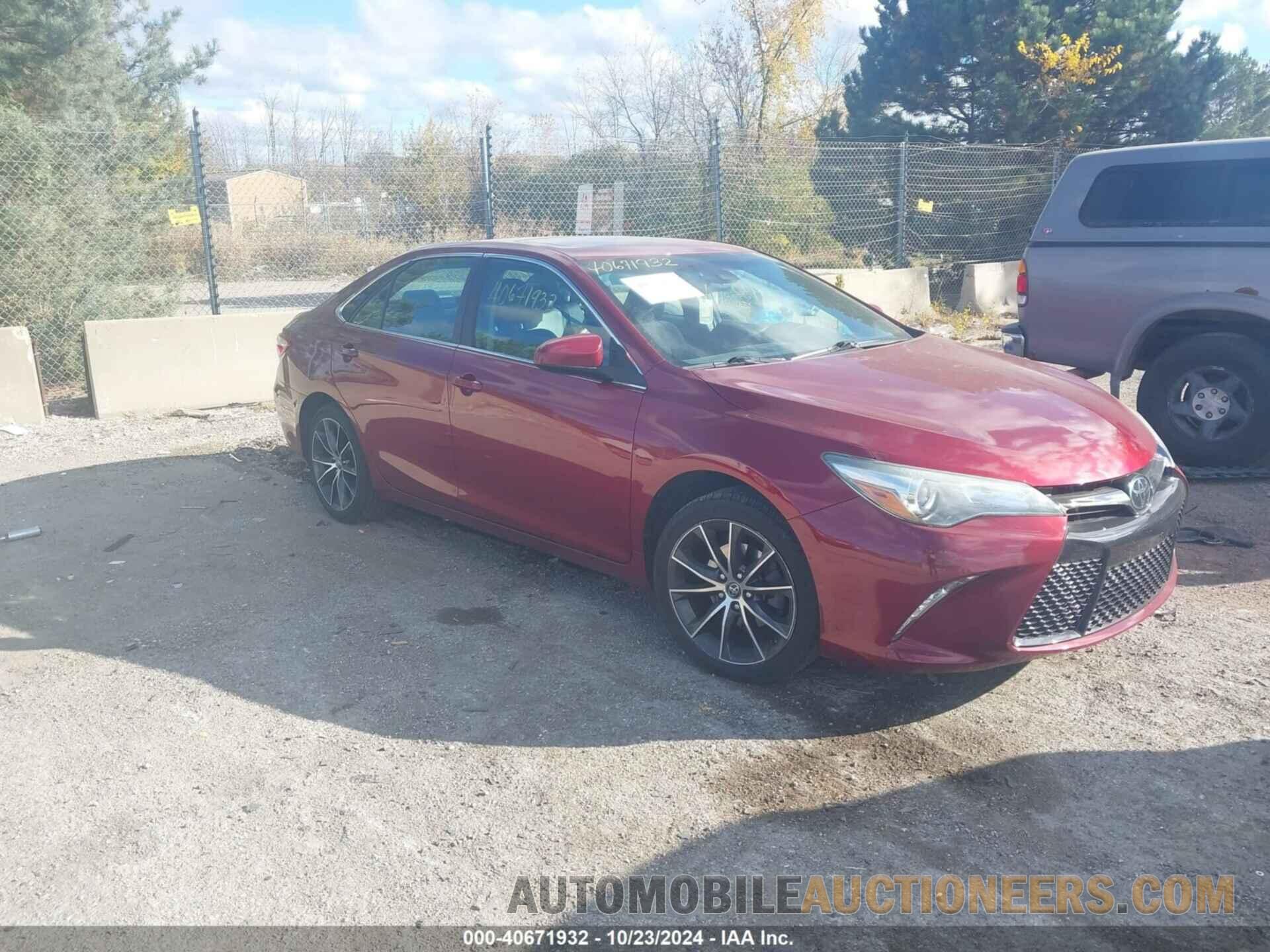 4T1BF1FK9GU609835 TOYOTA CAMRY 2016