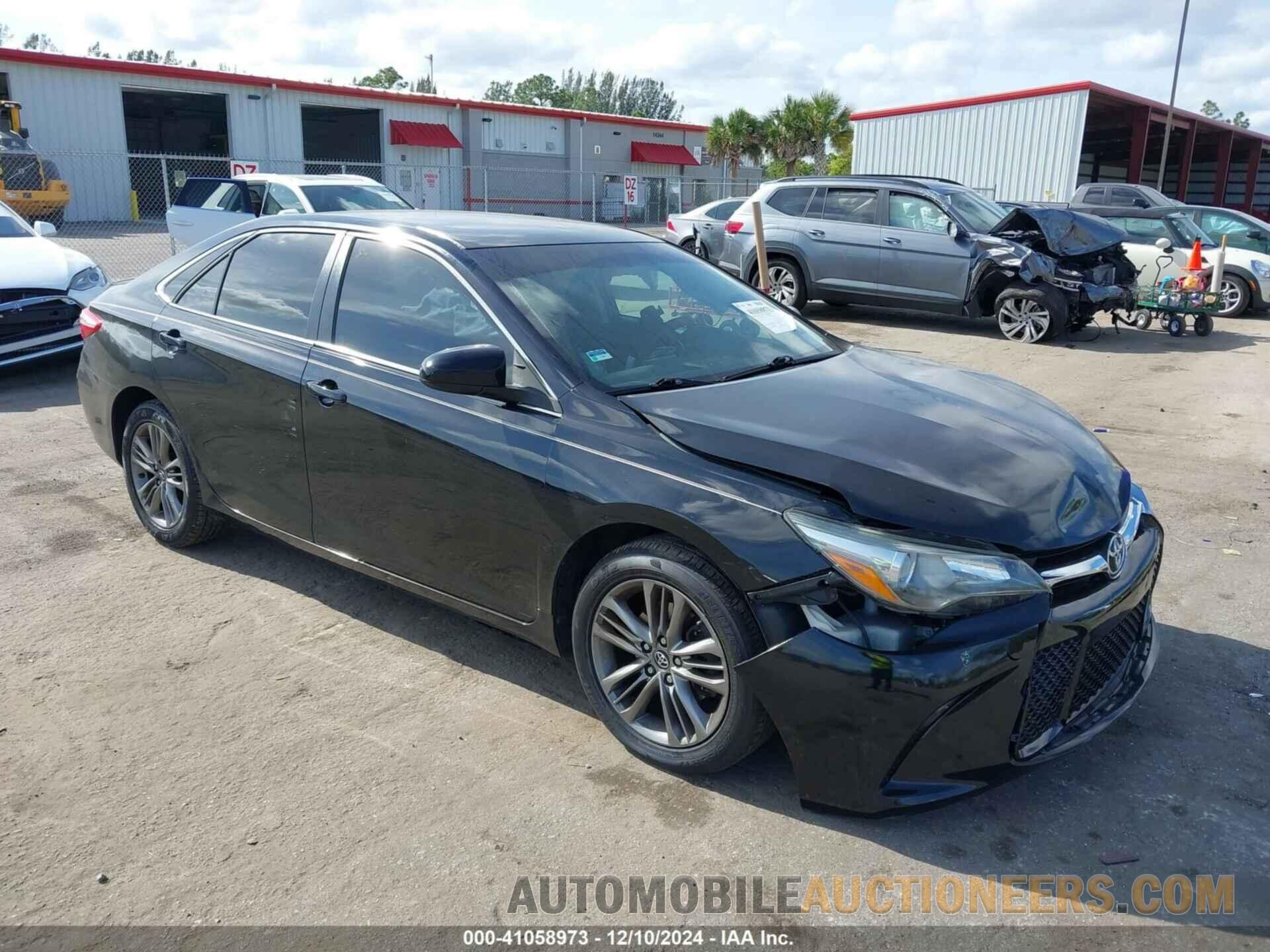 4T1BF1FK9GU615411 TOYOTA CAMRY 2016