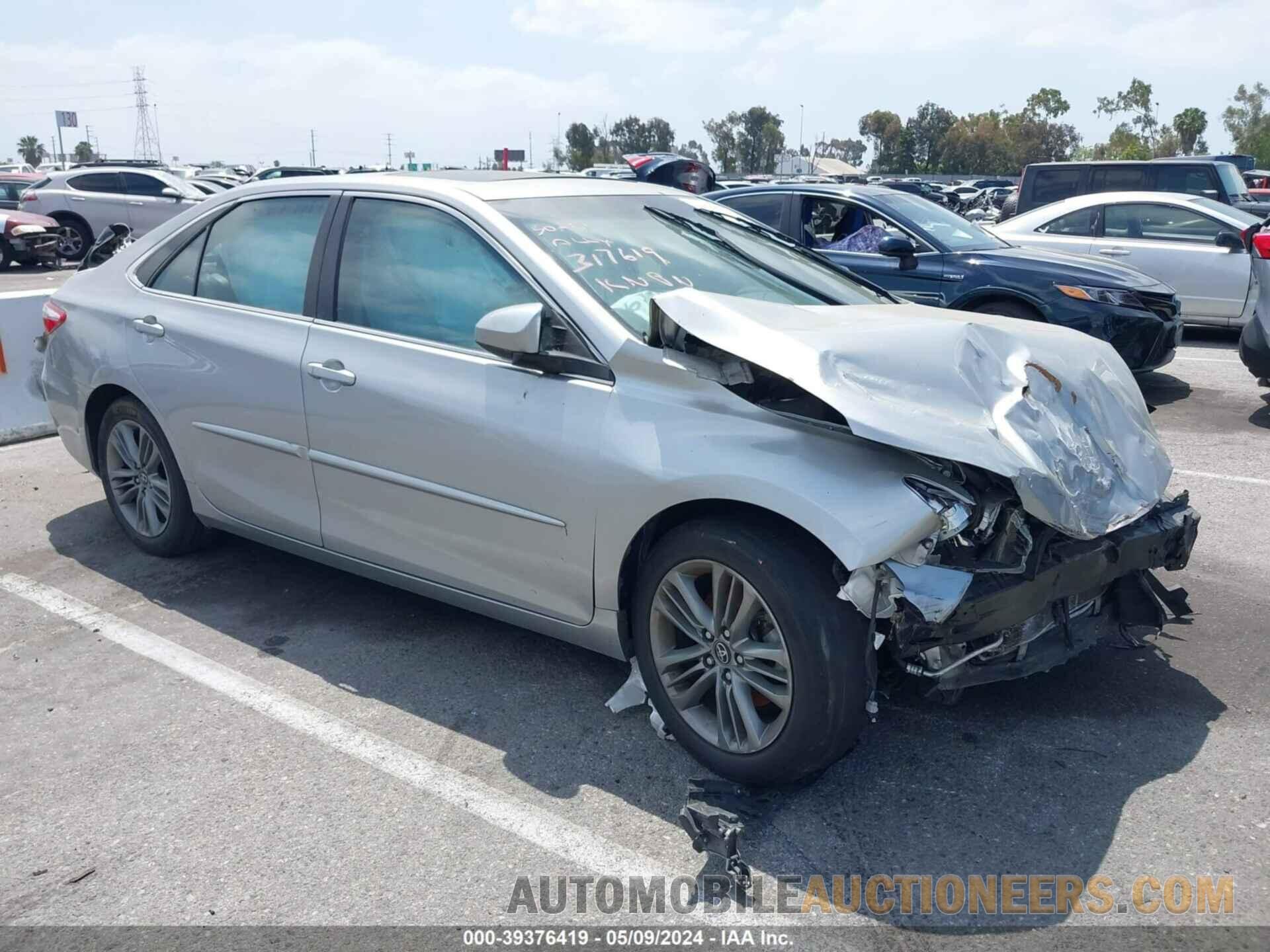 4T1BF1FK9HU317619 TOYOTA CAMRY 2017