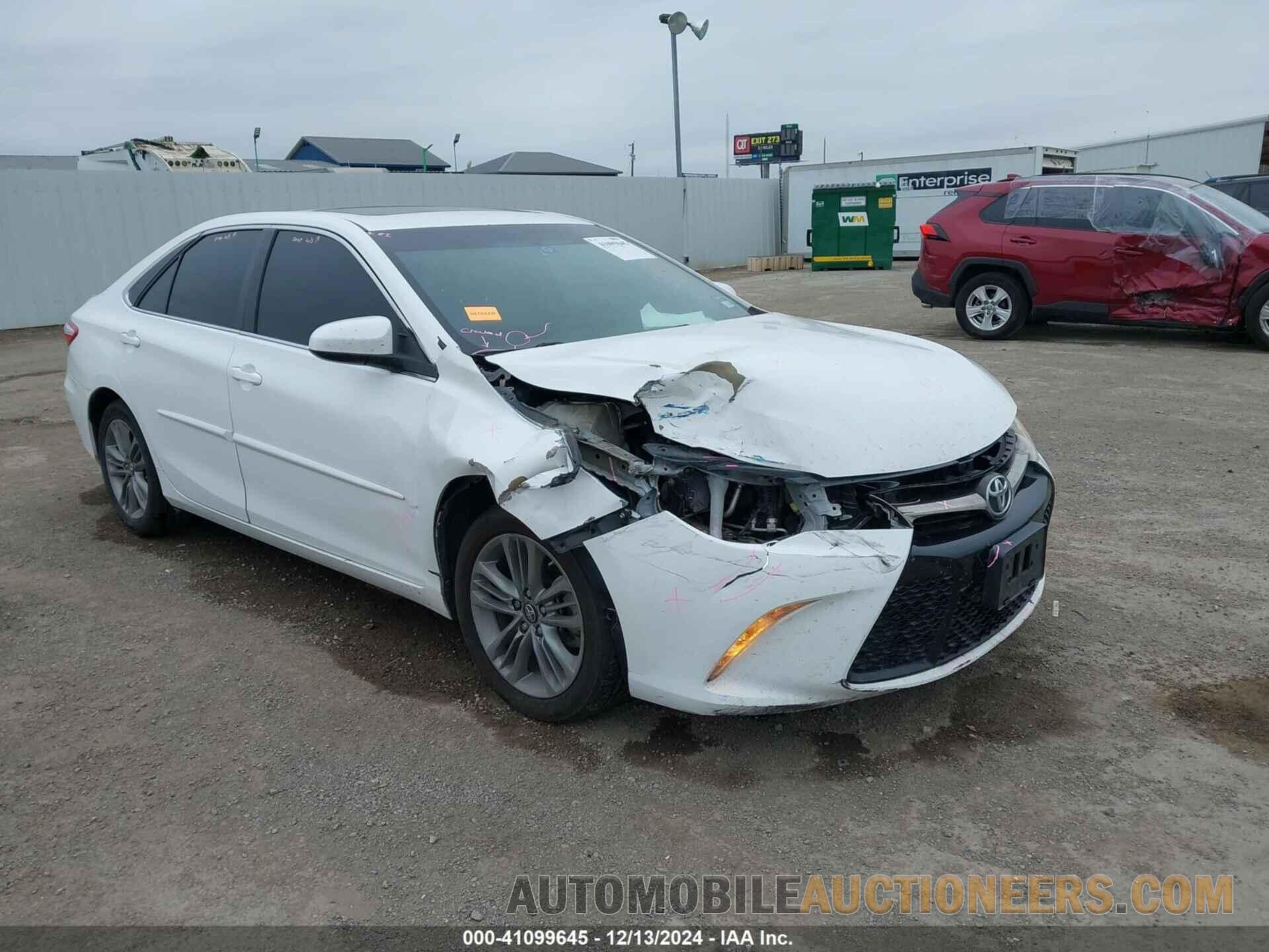 4T1BF1FK9HU328782 TOYOTA CAMRY 2017