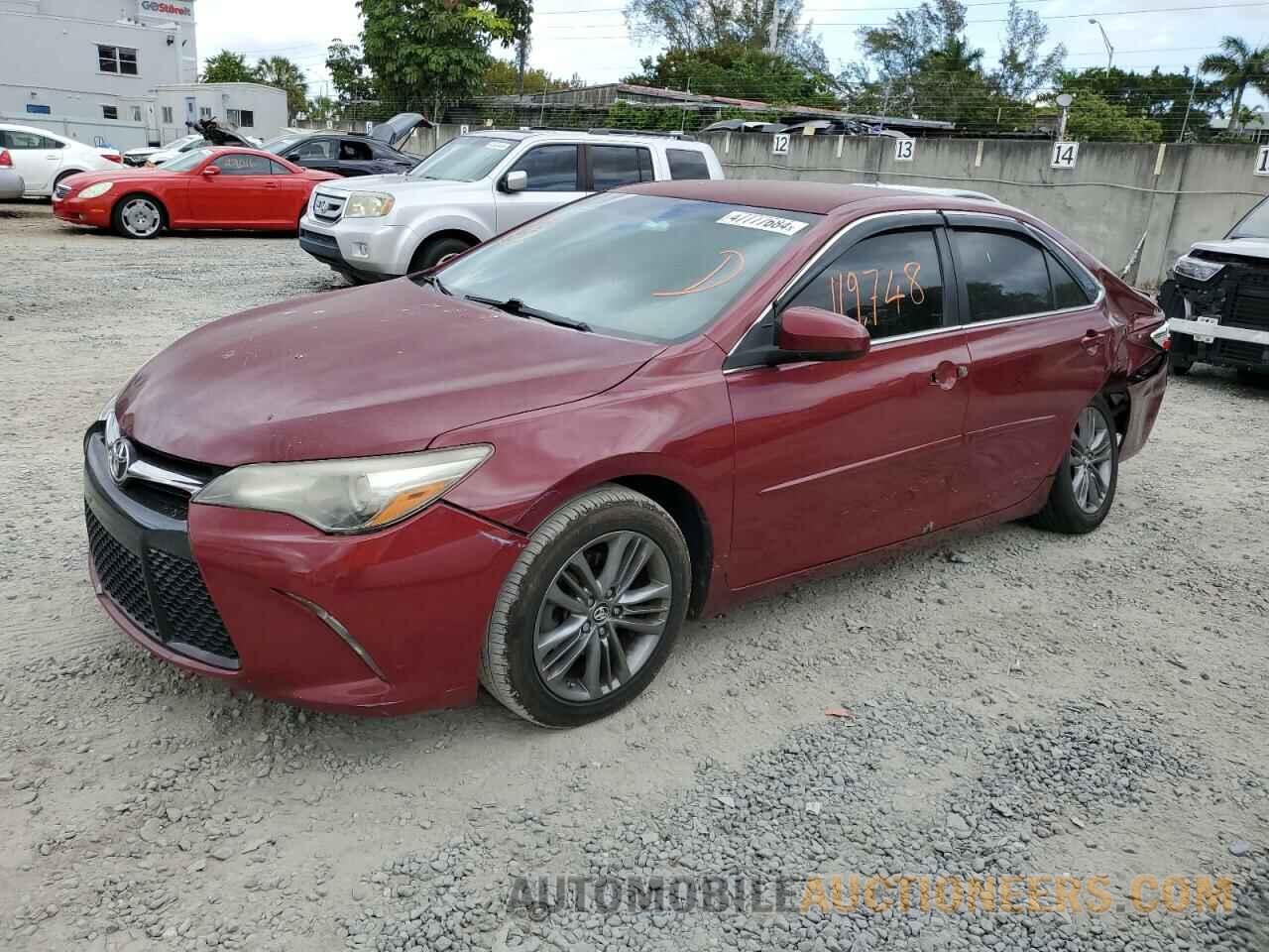 4T1BF1FK9HU677411 TOYOTA CAMRY 2017