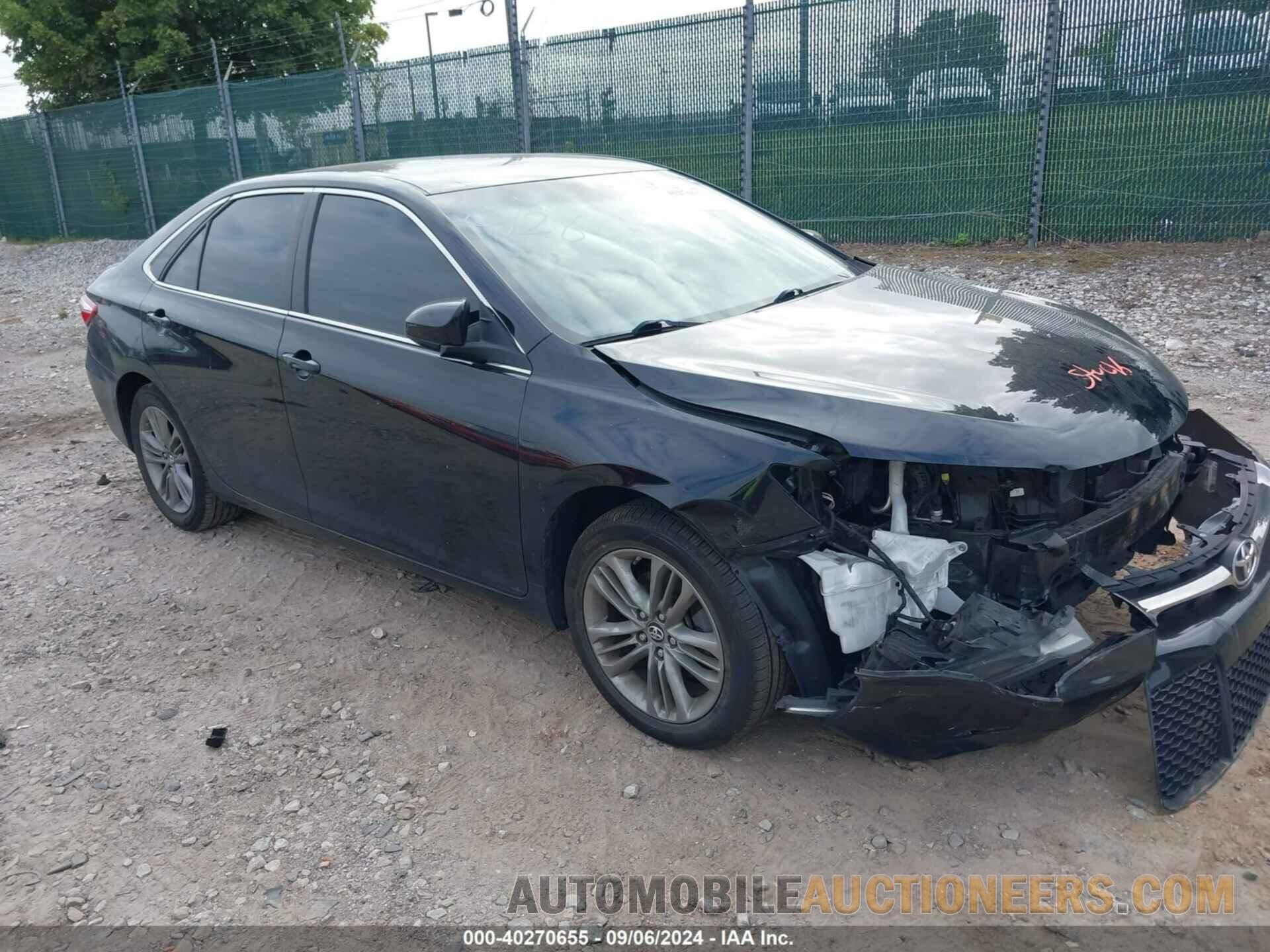 4T1BF1FK9HU678381 TOYOTA CAMRY 2017