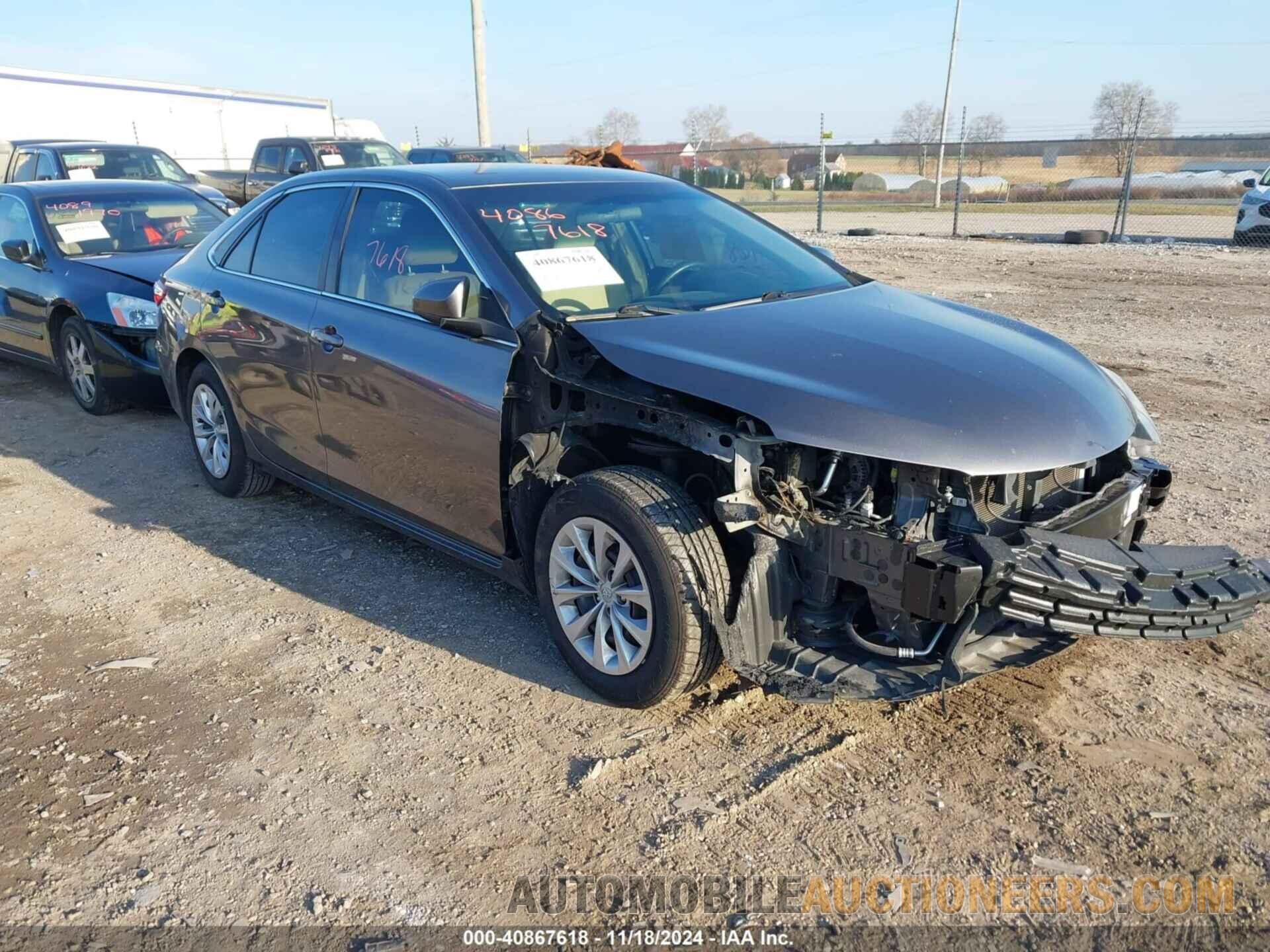 4T1BF1FK9HU699828 TOYOTA CAMRY 2017