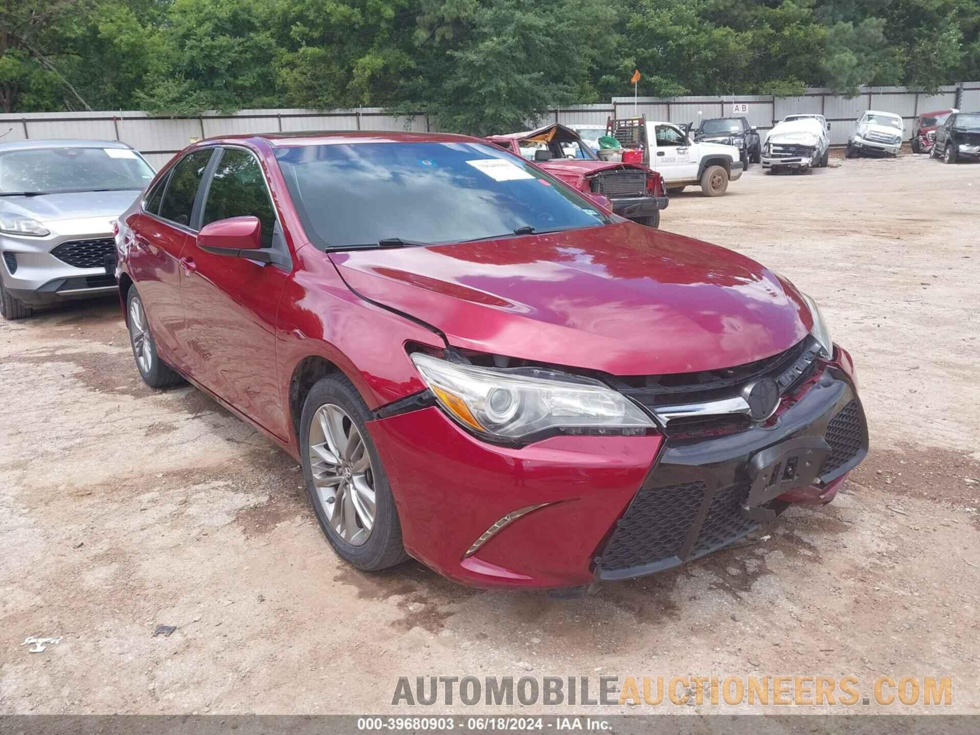 4T1BF1FK9HU737106 TOYOTA CAMRY 2017