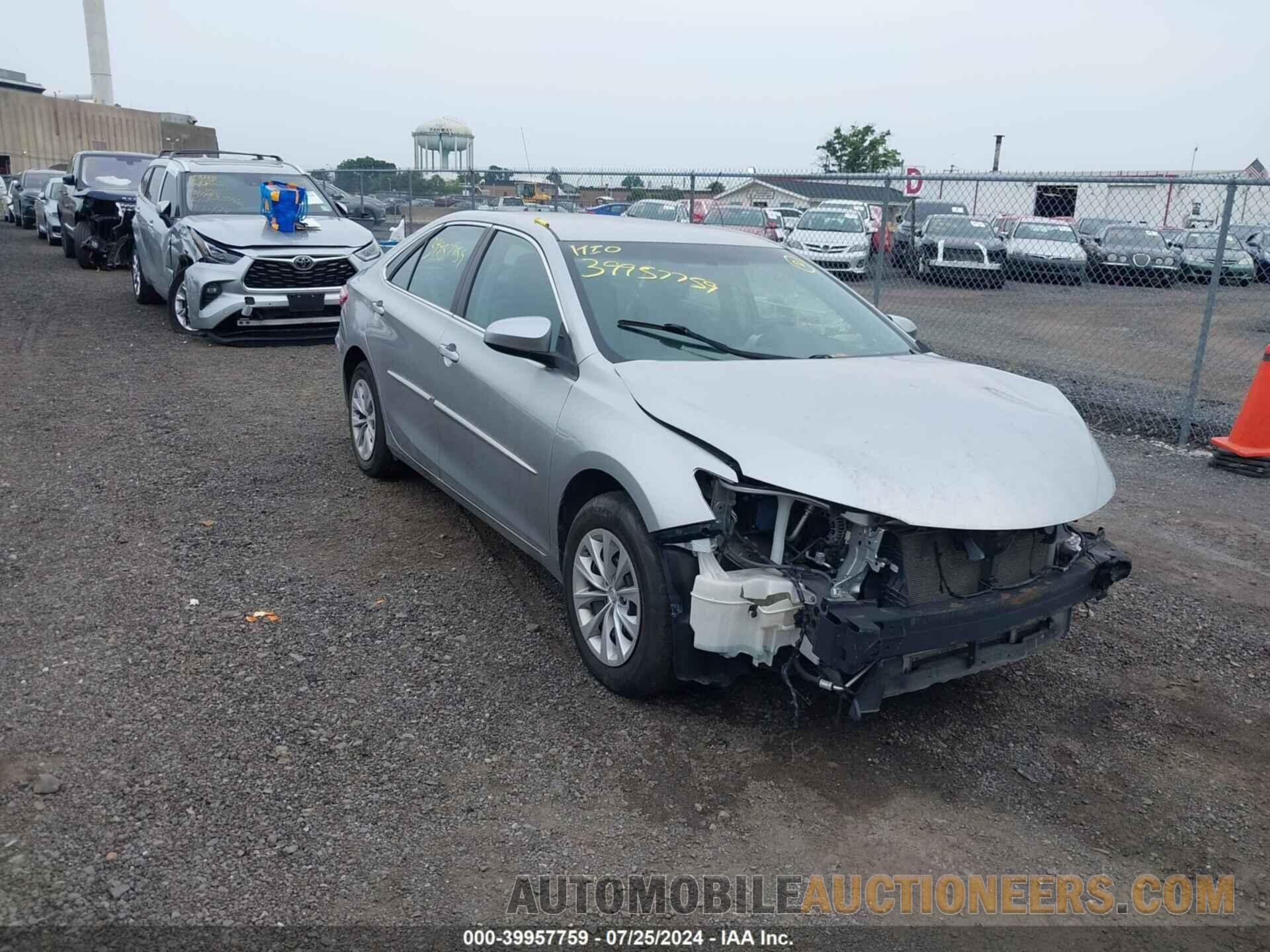 4T1BF1FKOGU135922 TOYOTA CAMRY 2016