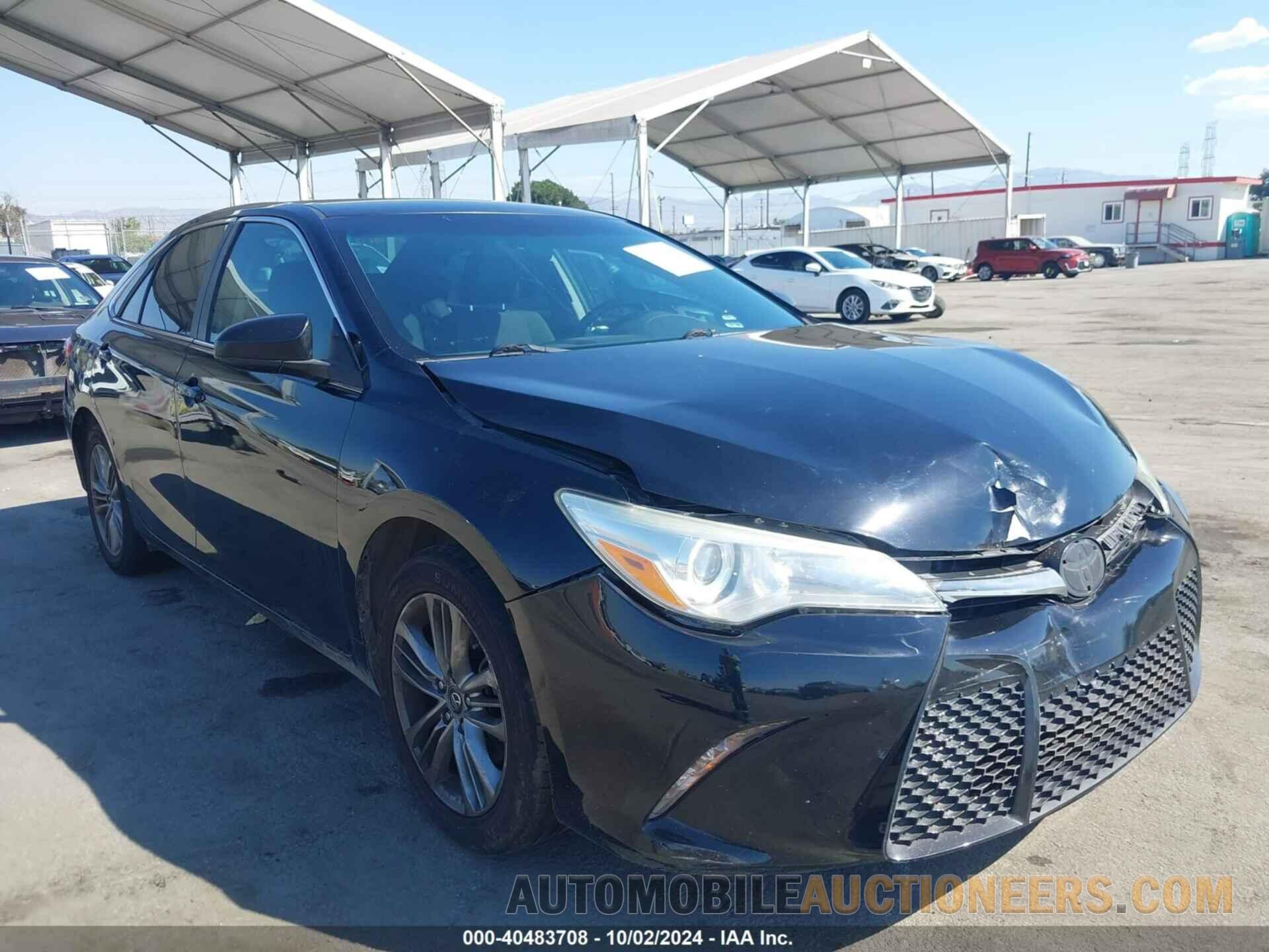 4T1BF1FKRGU241600 TOYOTA CAMRY 2016