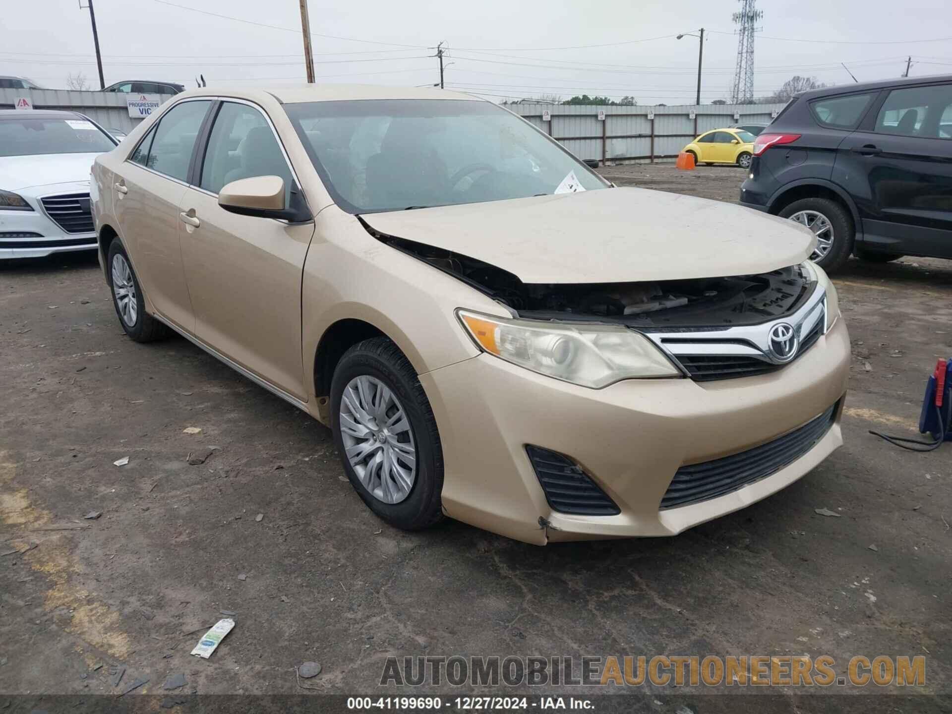 4T1BF1FKXCU004135 TOYOTA CAMRY 2012