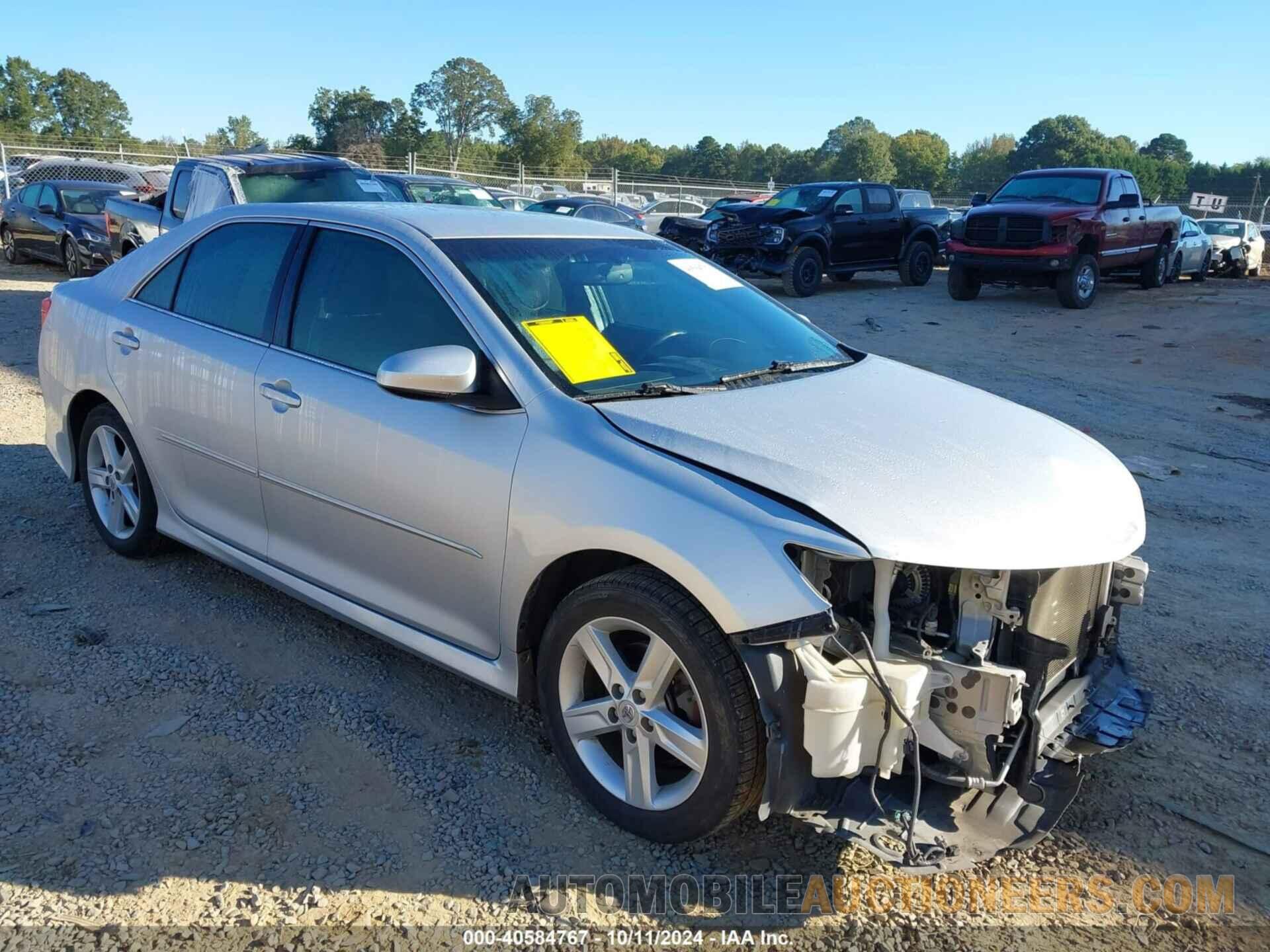 4T1BF1FKXCU069535 TOYOTA CAMRY 2012