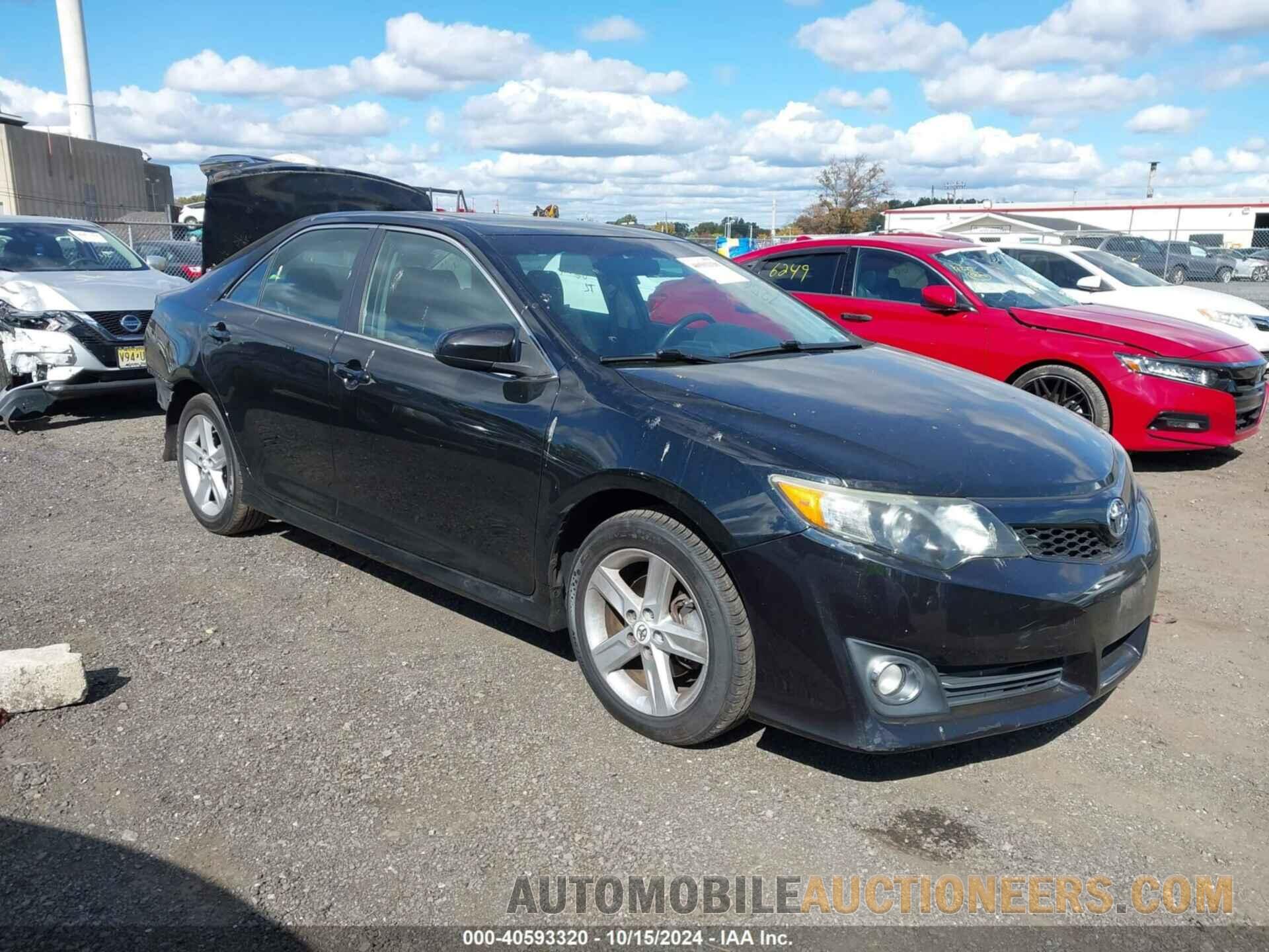 4T1BF1FKXCU126283 TOYOTA CAMRY 2012