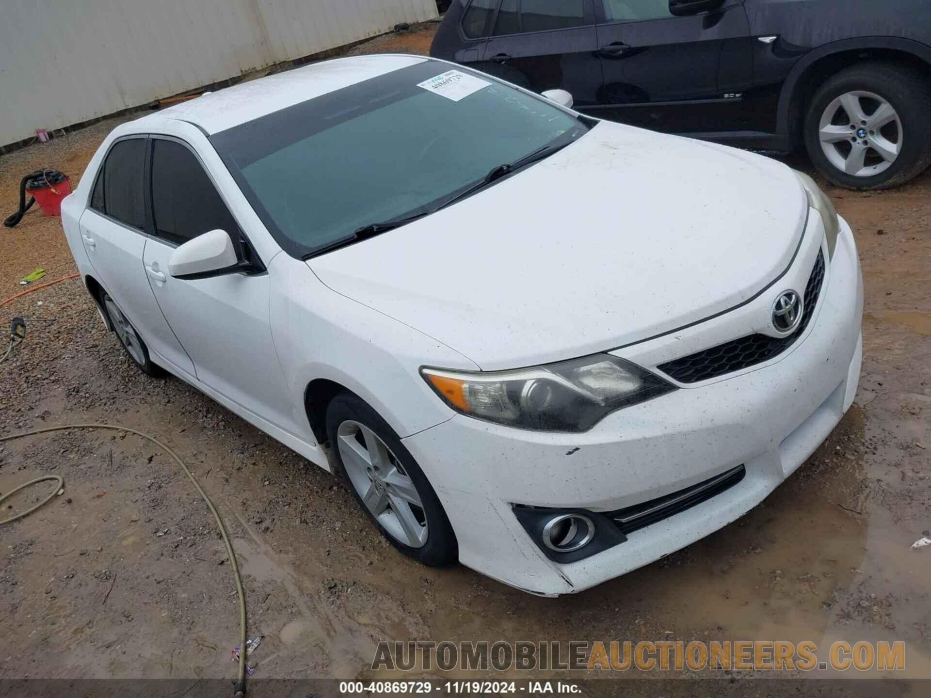 4T1BF1FKXCU145237 TOYOTA CAMRY 2012