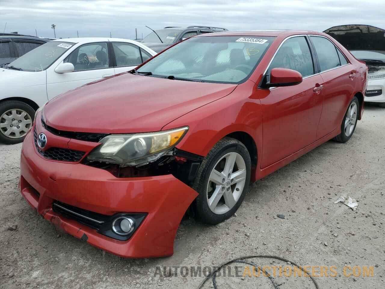 4T1BF1FKXCU506563 TOYOTA CAMRY 2012