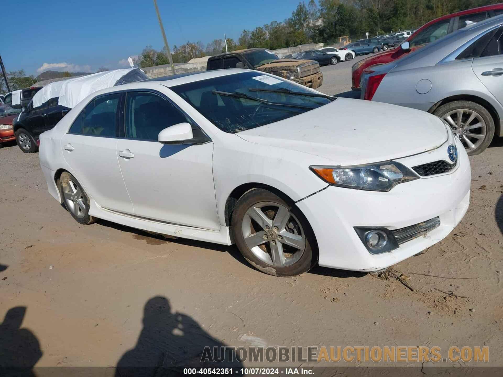 4T1BF1FKXCU564057 TOYOTA CAMRY 2012