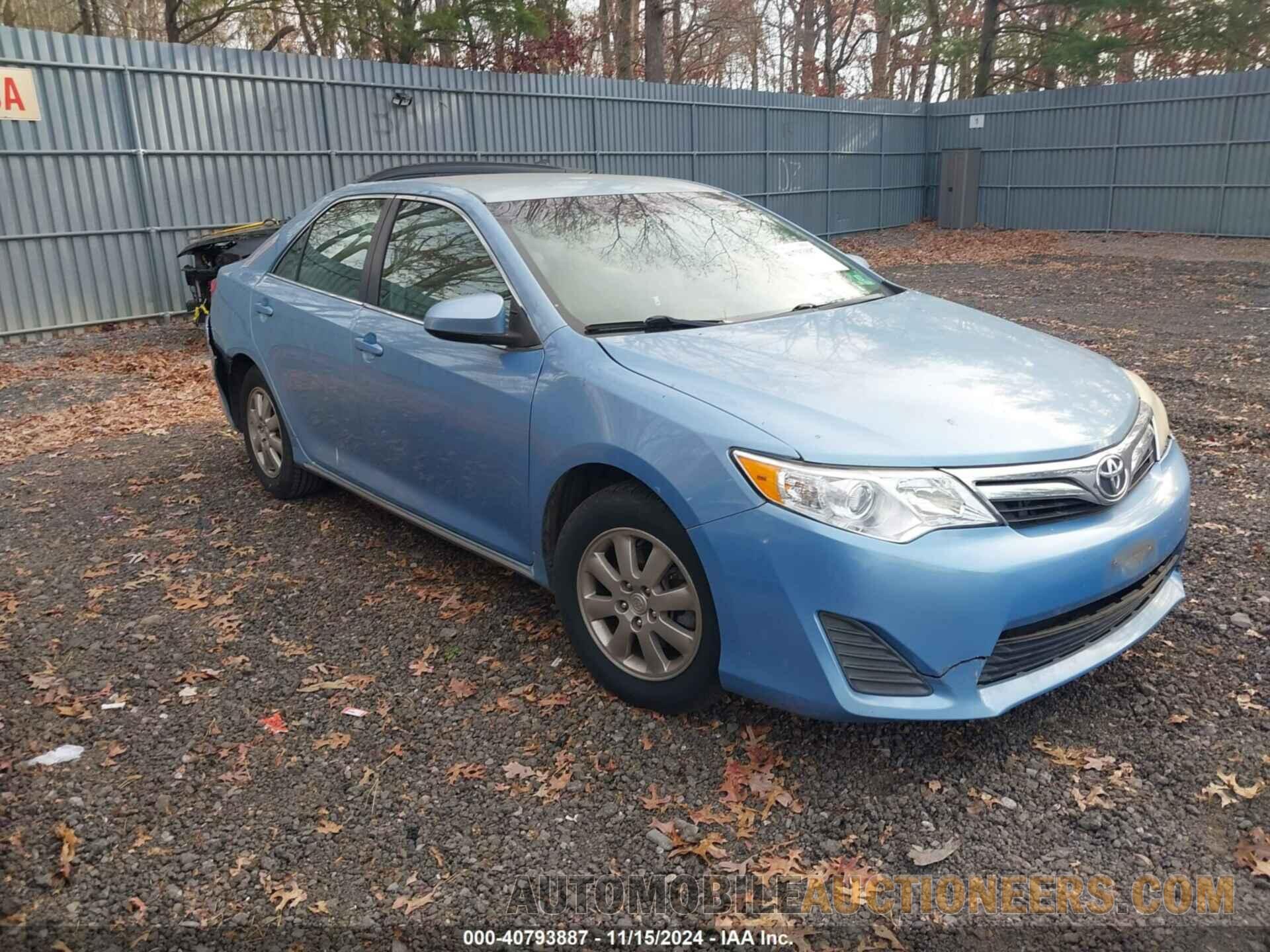 4T1BF1FKXCU579352 TOYOTA CAMRY 2012