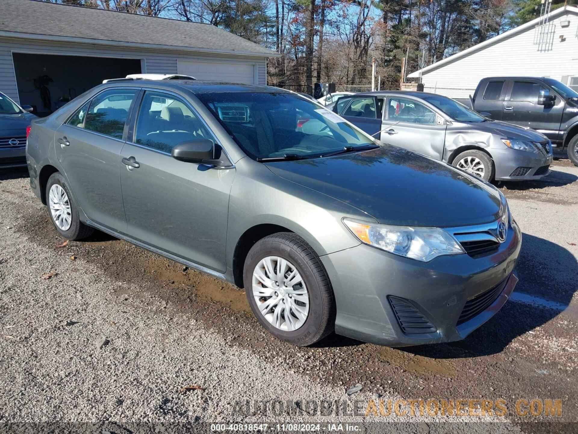 4T1BF1FKXCU612544 TOYOTA CAMRY 2012