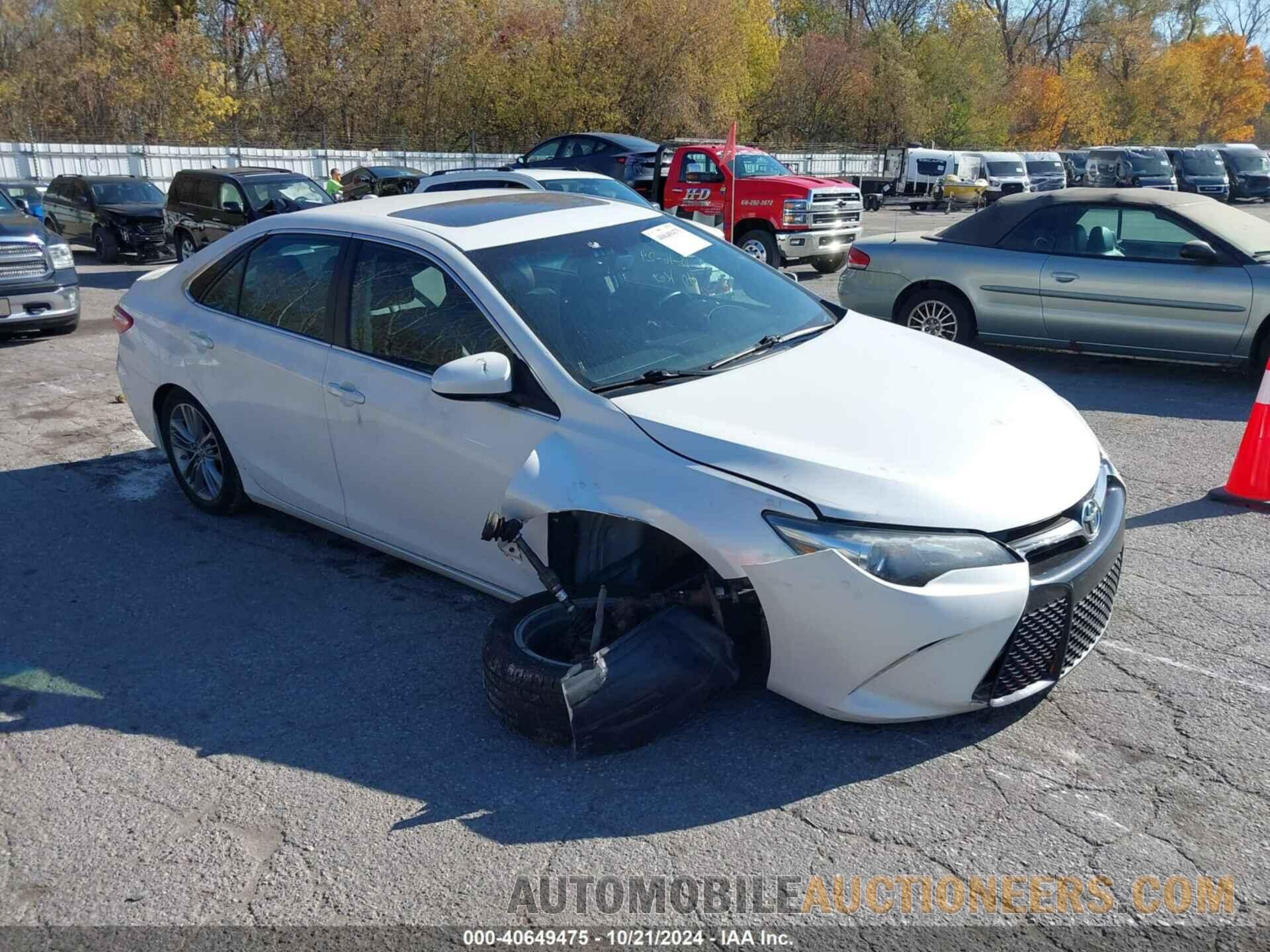 4T1BF1FKXFU020582 TOYOTA CAMRY 2015