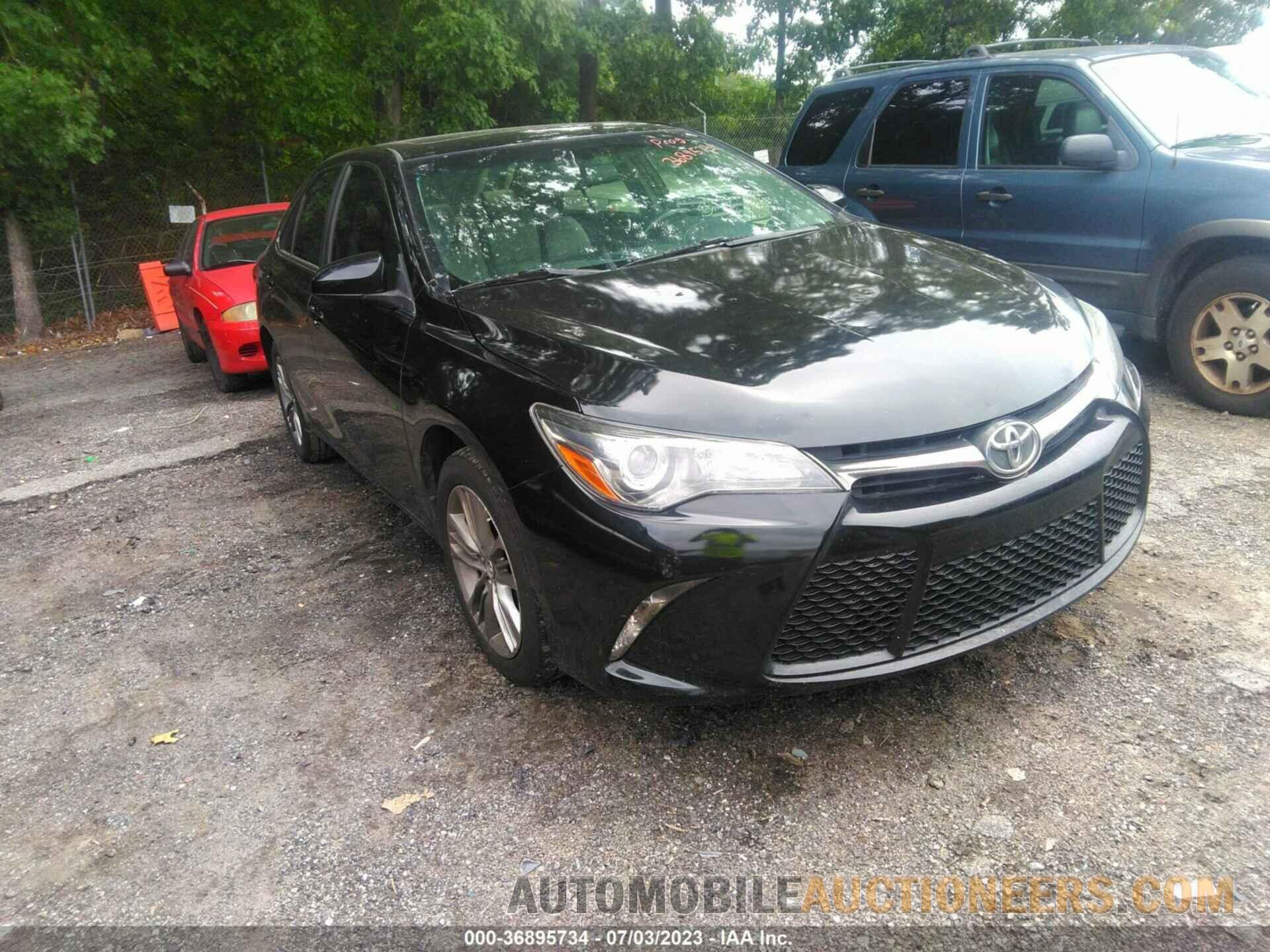 4T1BF1FKXFU102392 TOYOTA CAMRY 2015