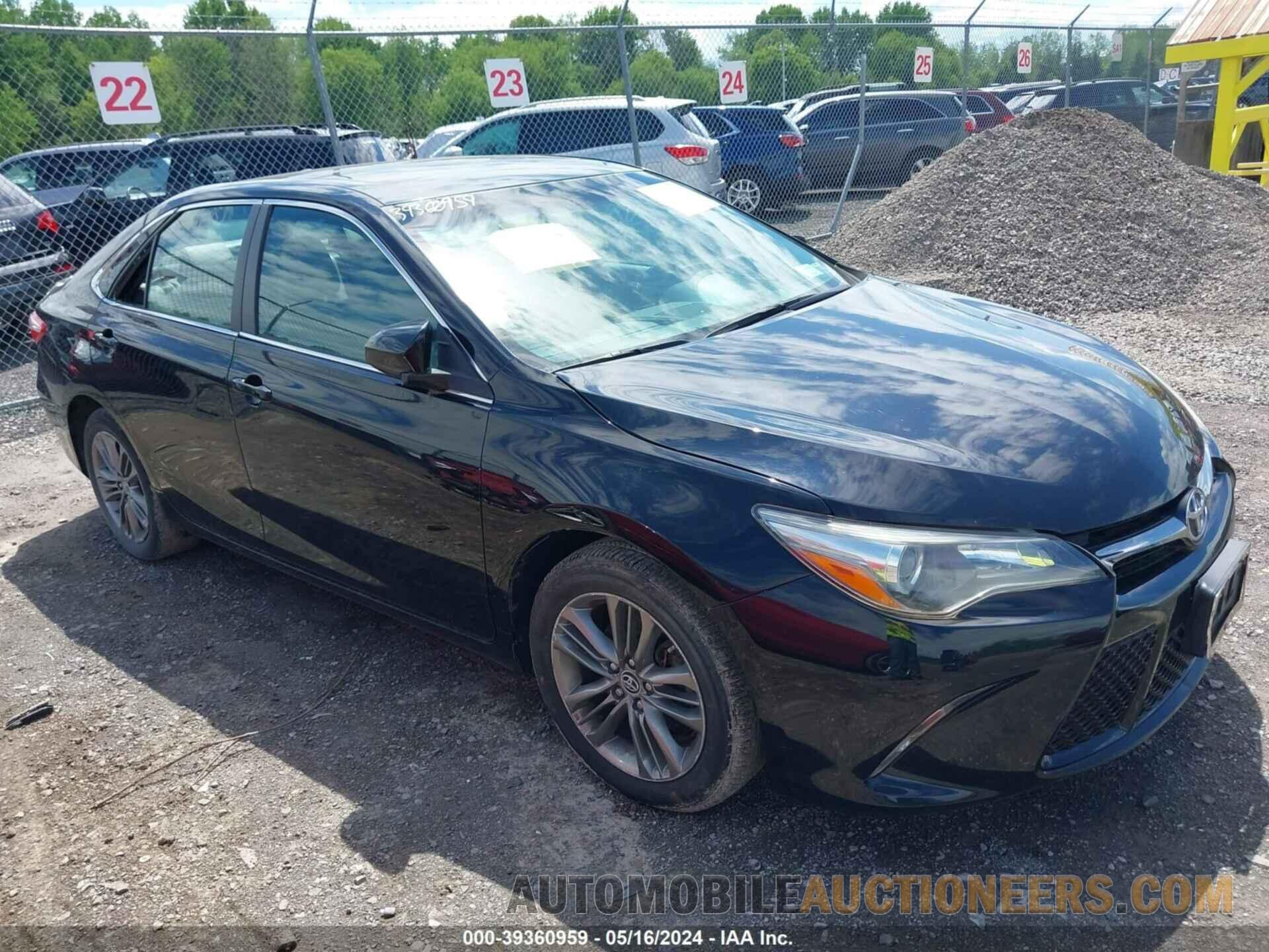 4T1BF1FKXFU483970 TOYOTA CAMRY 2015