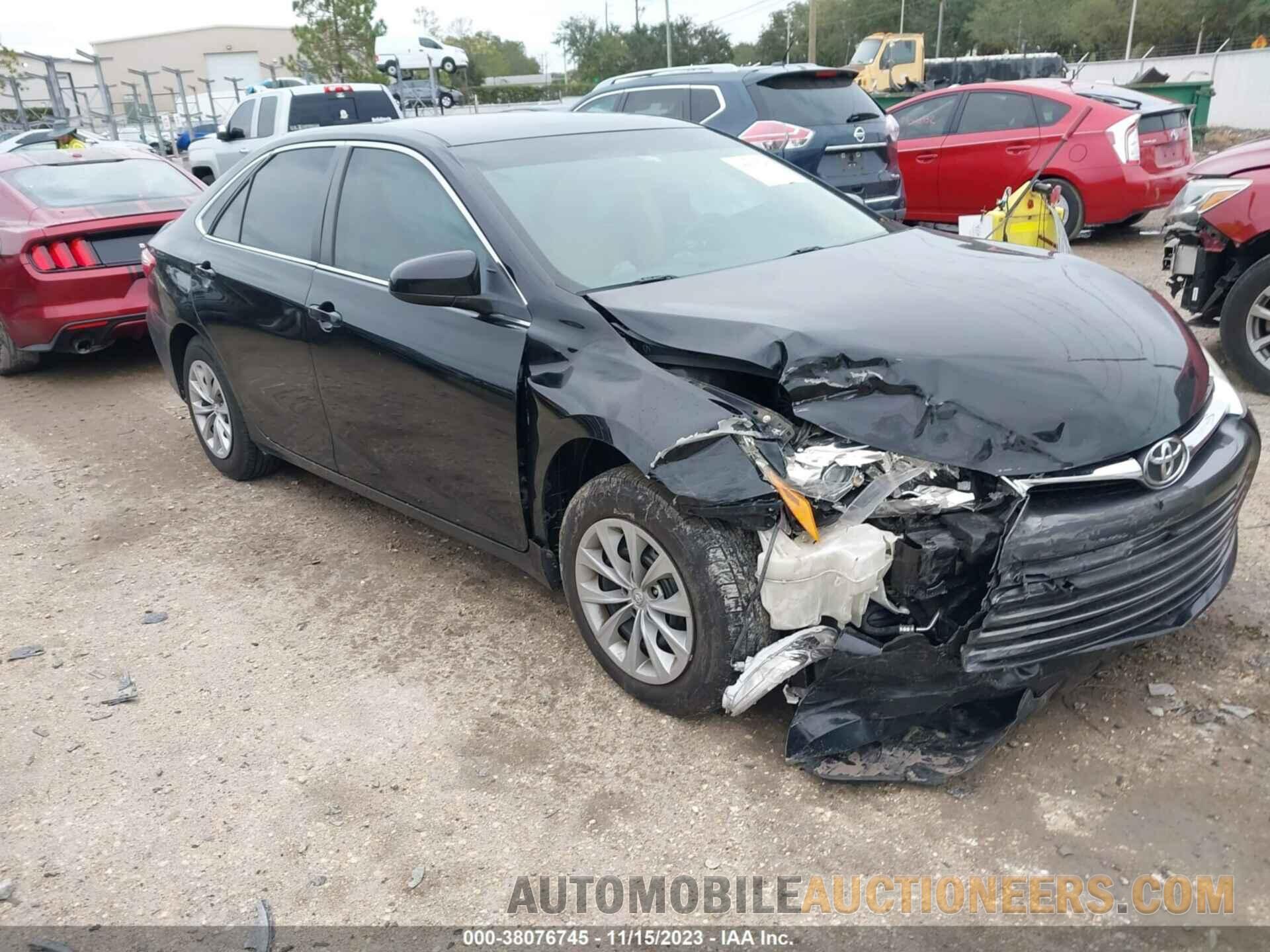 4T1BF1FKXFU485640 TOYOTA CAMRY 2015