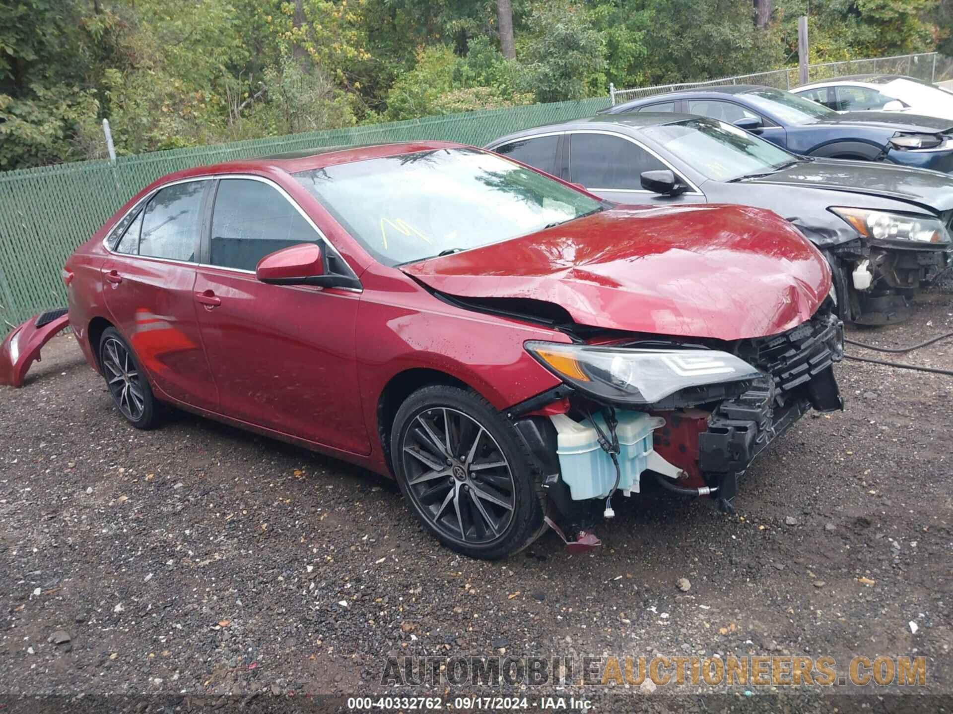 4T1BF1FKXFU876772 TOYOTA CAMRY 2015