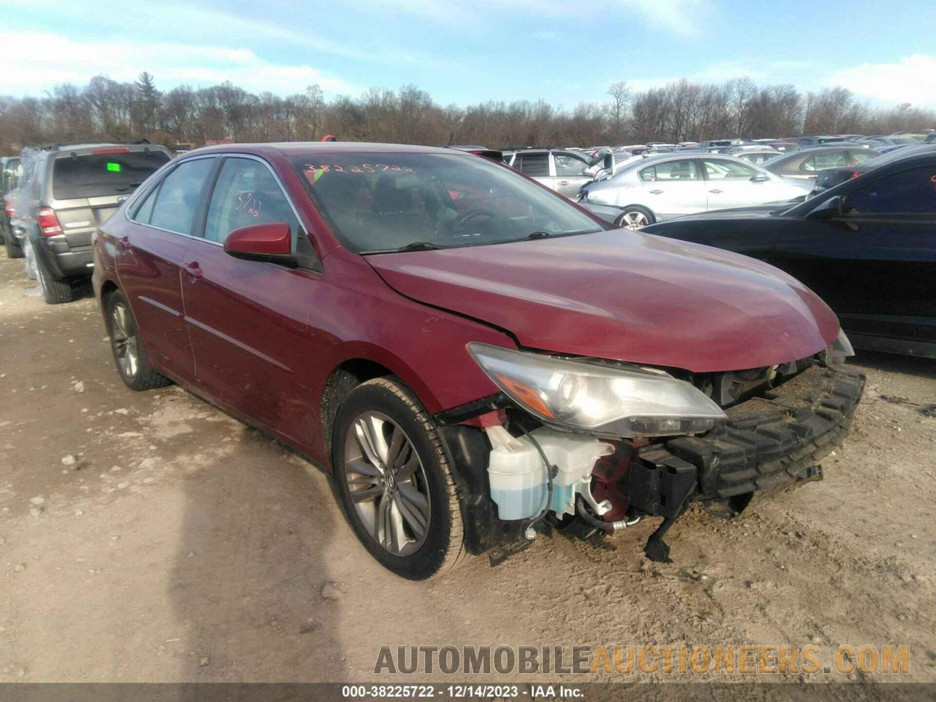 4T1BF1FKXFU930202 TOYOTA CAMRY 2015