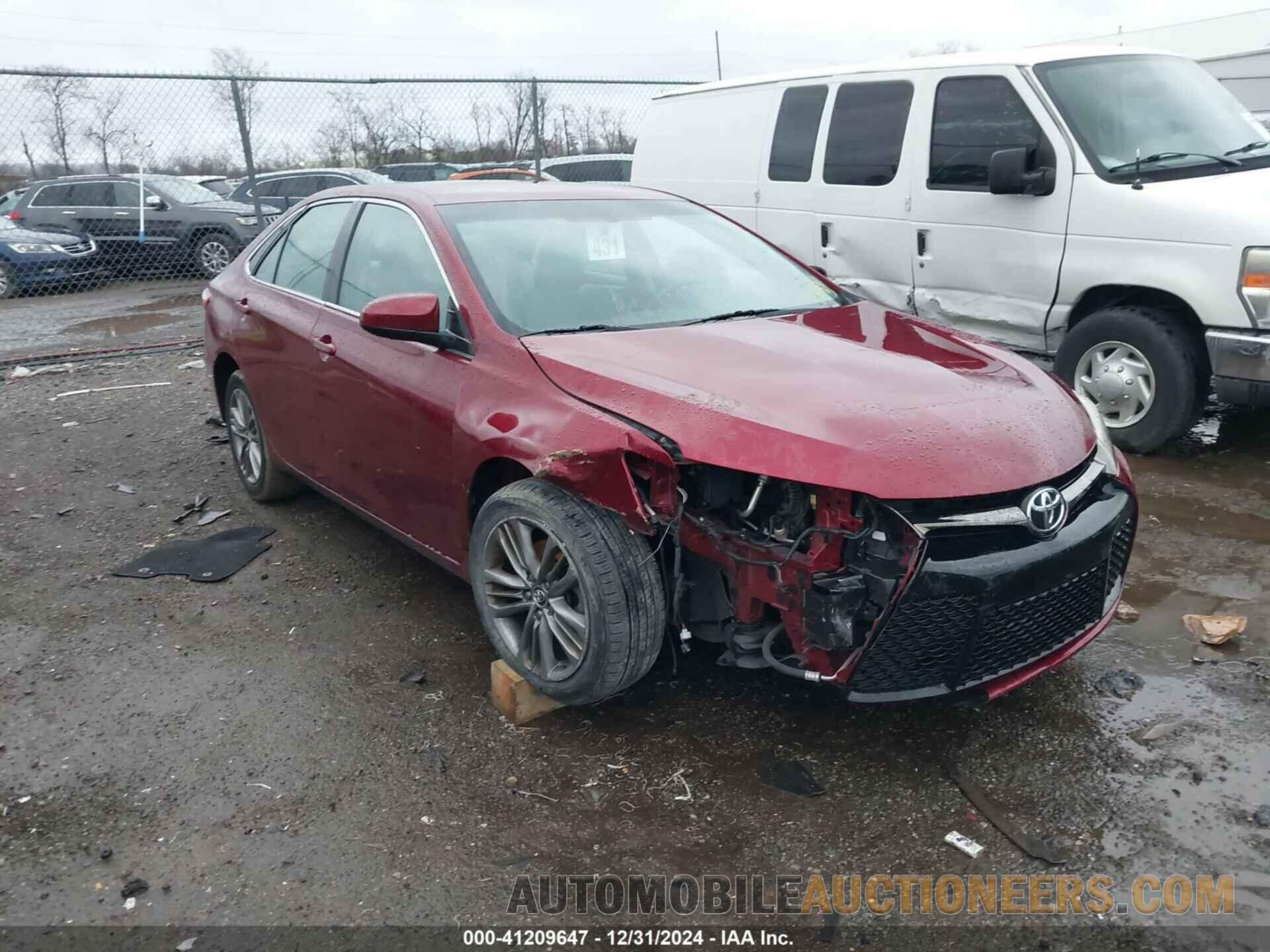 4T1BF1FKXFU932015 TOYOTA CAMRY 2015